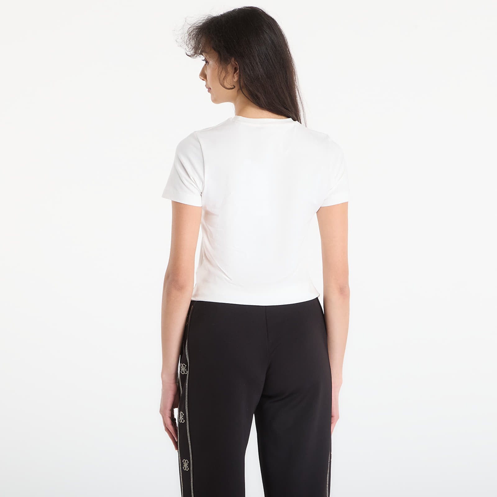 T-Shirts GUESS Octavia Rn Ss T-Shirt White Glam