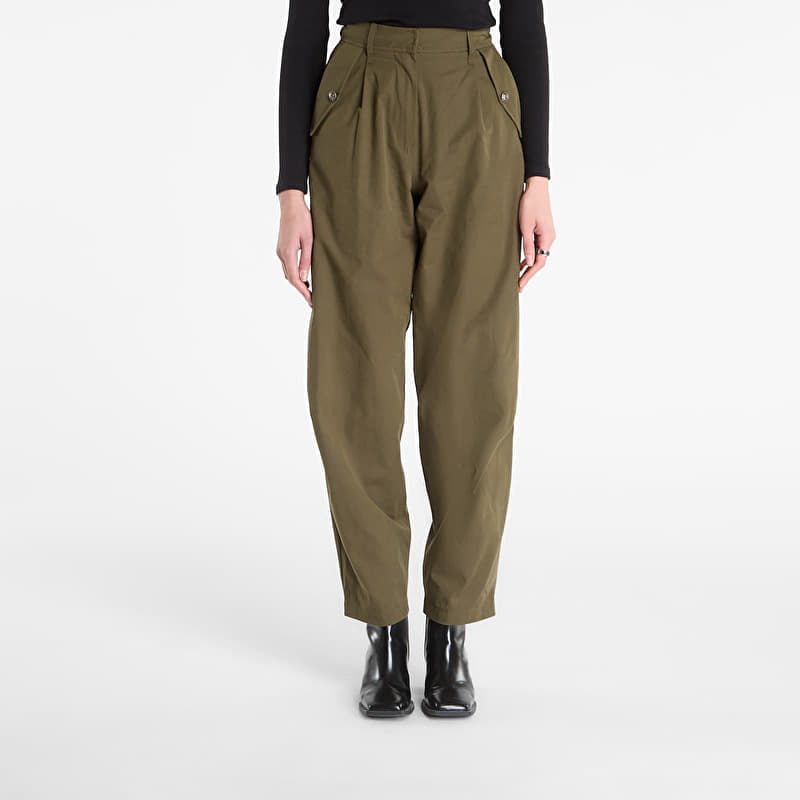 GUESS Denise Carrot Leg Pant Olive Morning