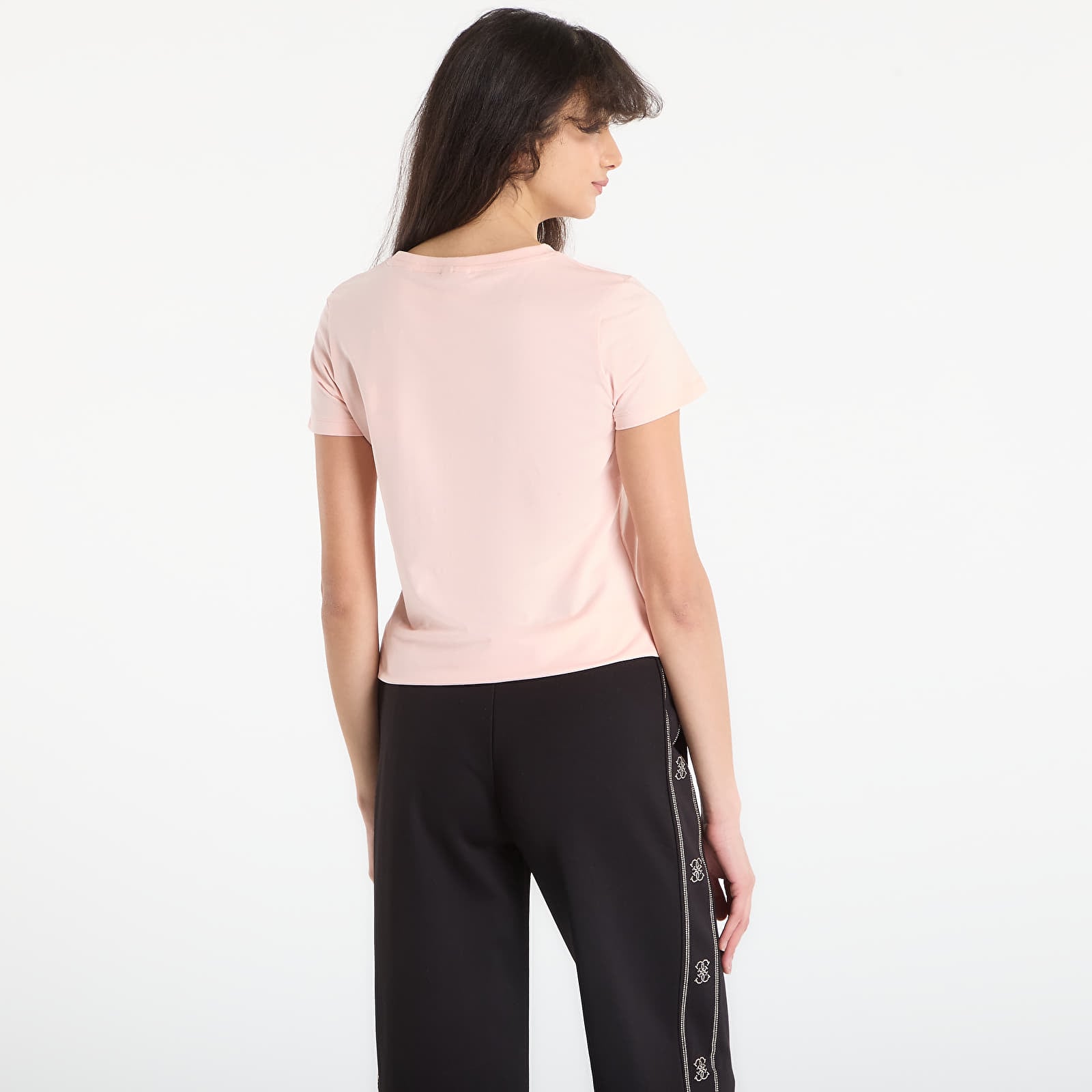 T-Shirts GUESS Briana Ss T-Shirt Pink Good Vibes