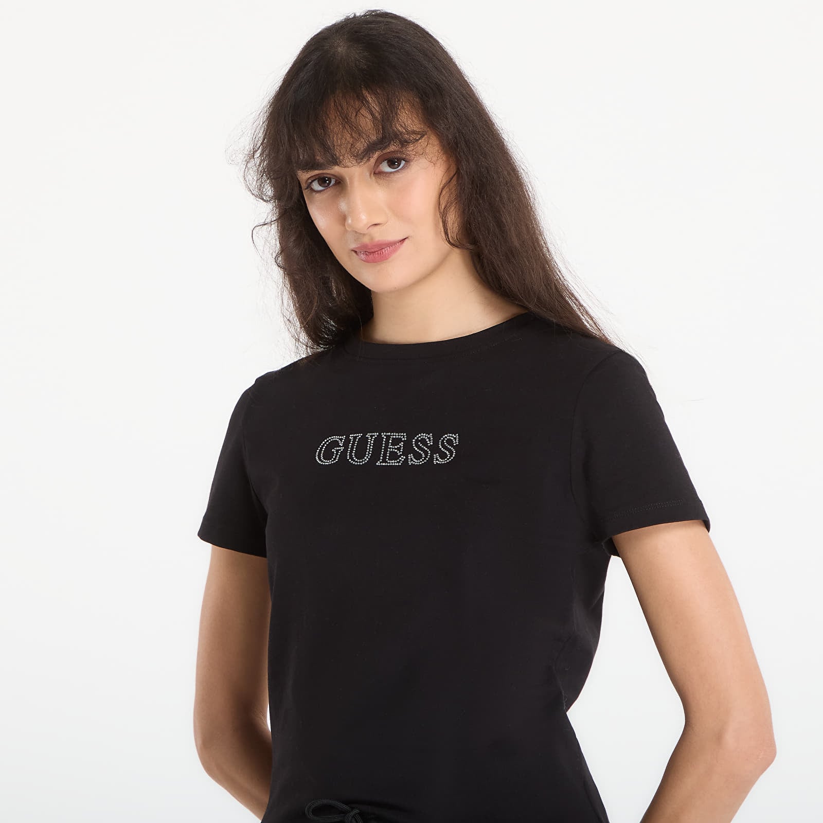 T-Shirts GUESS Briana Ss T-Shirt Jet Black