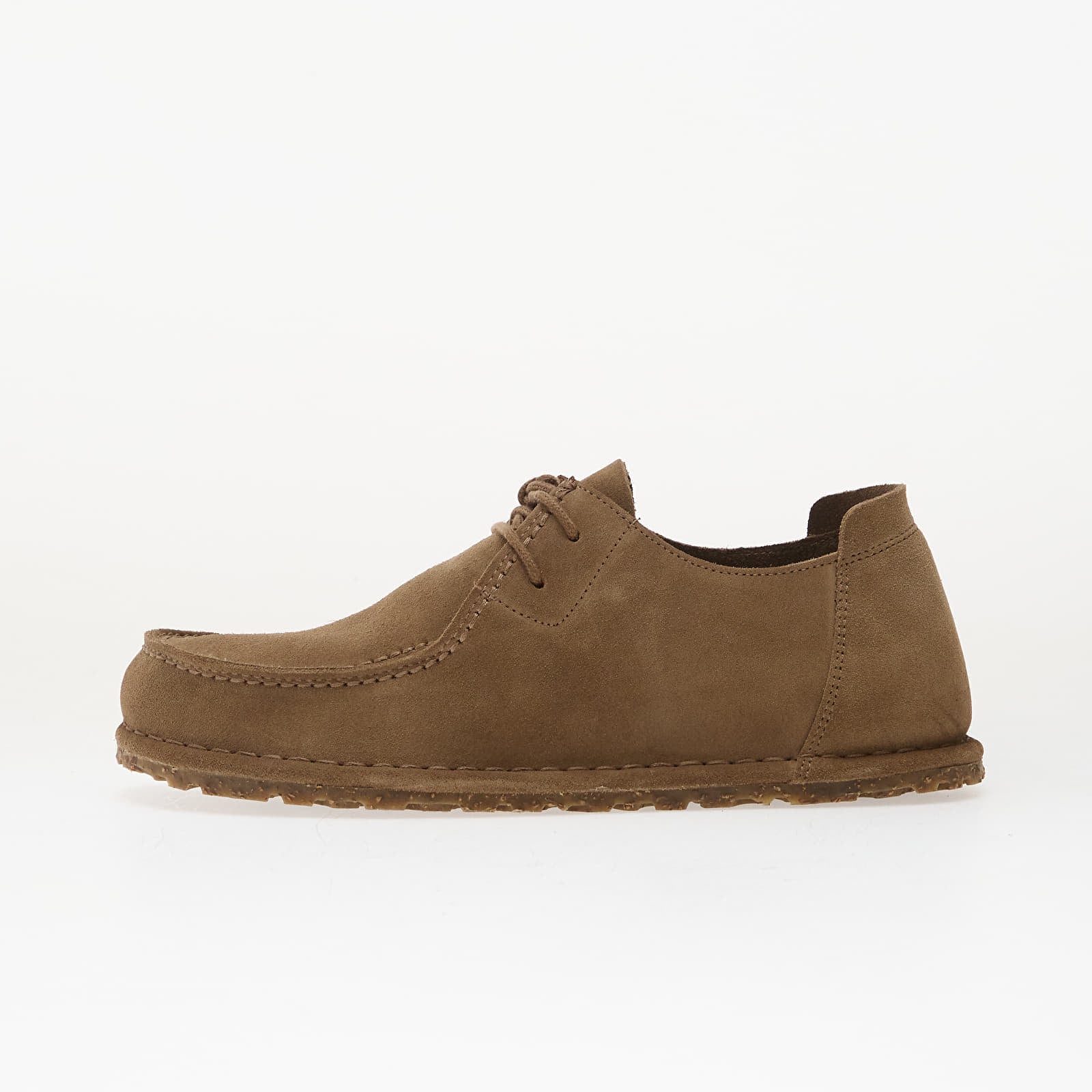 Sneakers Birkenstock Utti Lace Suede Leather Unisex Gray Taupe EUR 36