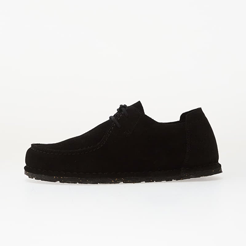 Birkenstock Utti Lace Suede Leather Unisex Black