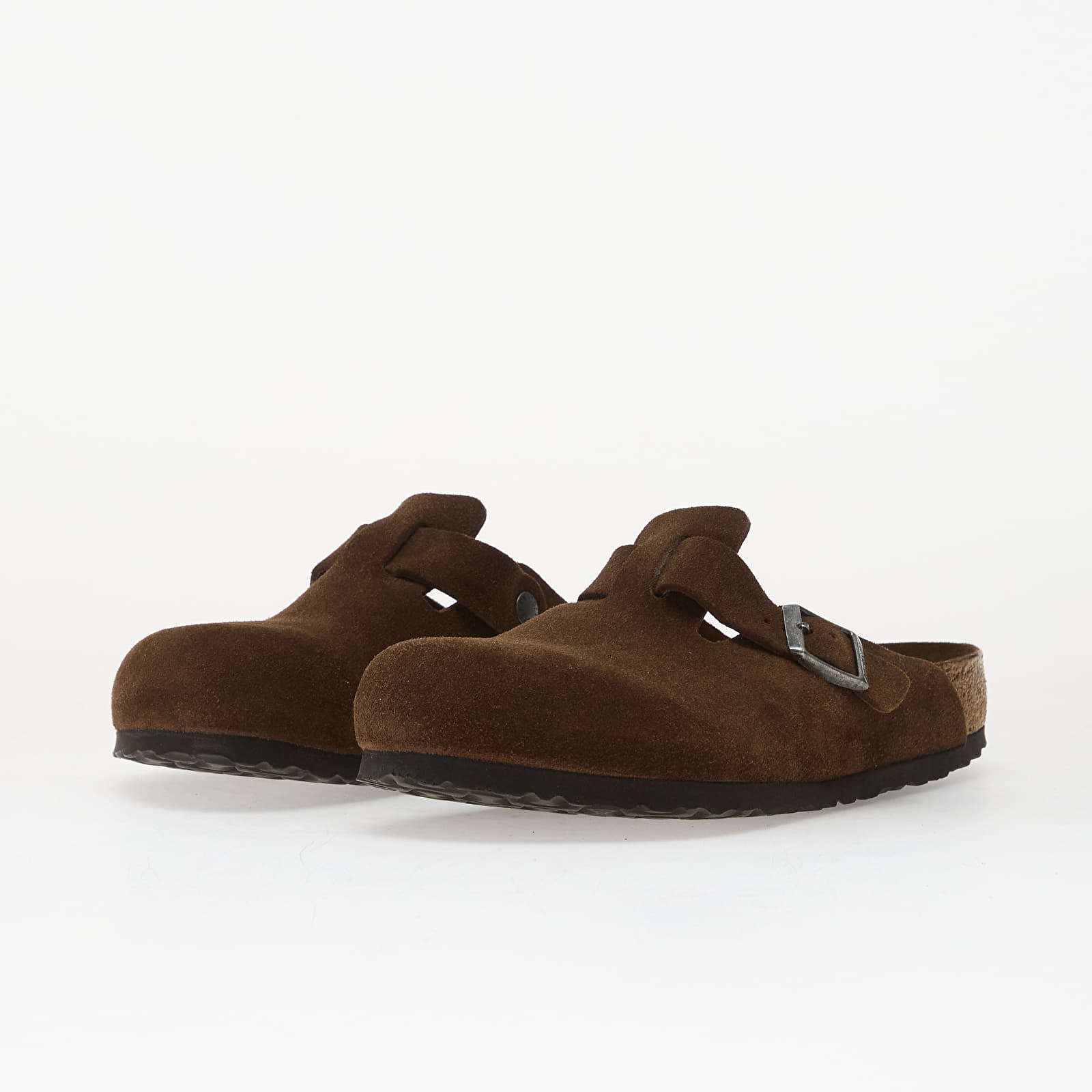 Sneakers och skor för män Birkenstock Boston Suede Leather Unisex Carafe Tonal FB