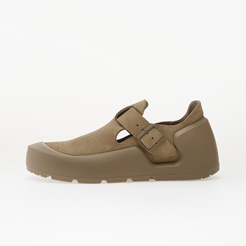 Birkenstock Reykjavik Nubuck Leather Unisex Triple Taupe