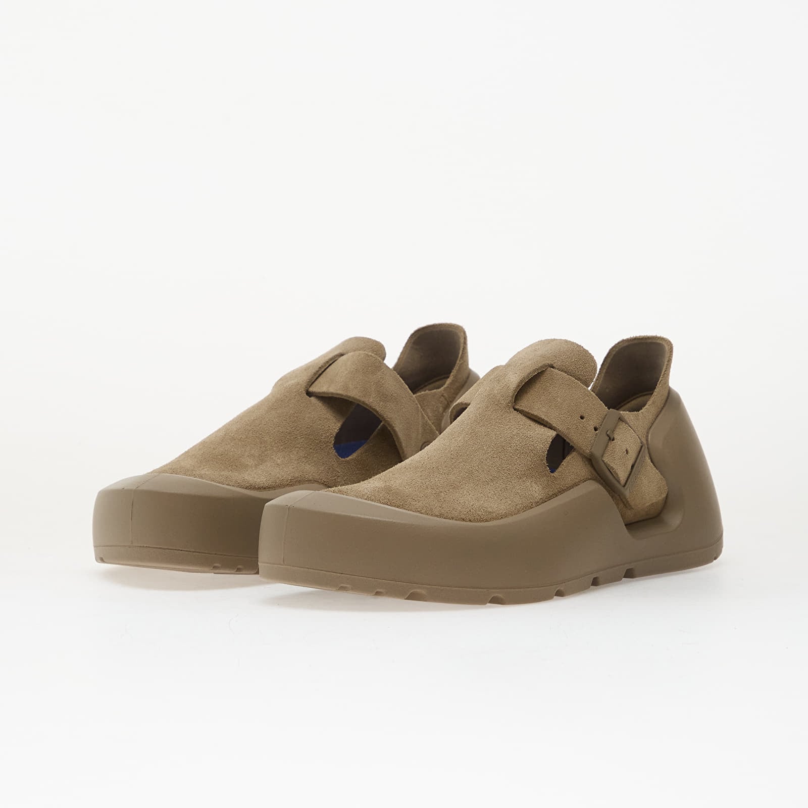 Vīriešu čības un apavi Birkenstock Reykjavik Nubuck Leather Unisex Triple Taupe