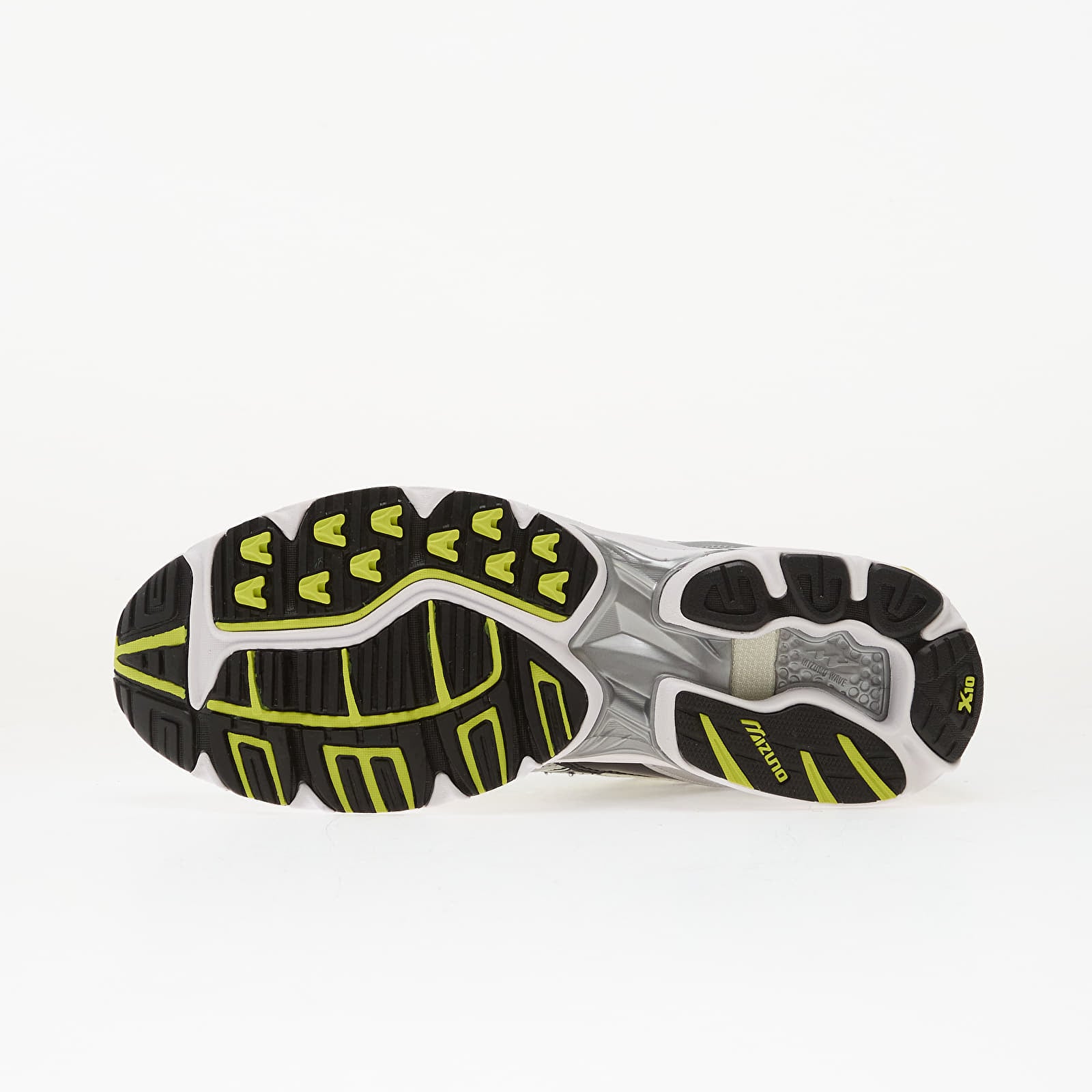 Turnschuhe und Schuhe für Männer Mizuno Wave Rider 10 (U) Snow White/ Black/ Sylvan Green