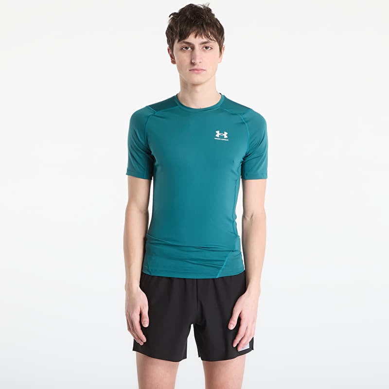 Тениска Under Armour HG Armour Comp SS Tee Green