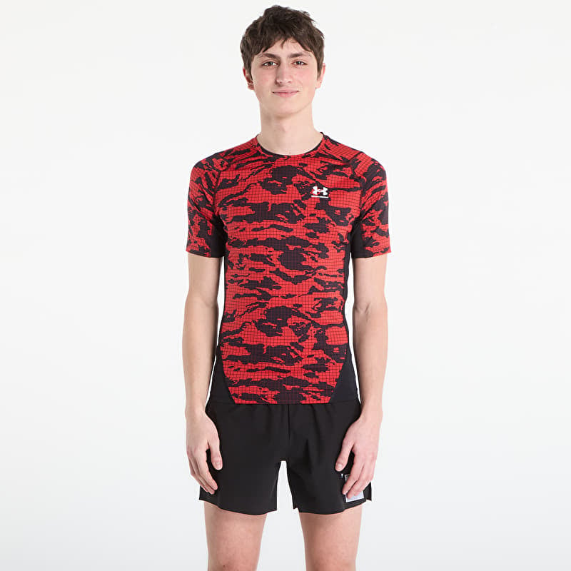 T-shirt Under Armour HG Printed SS Tee Black