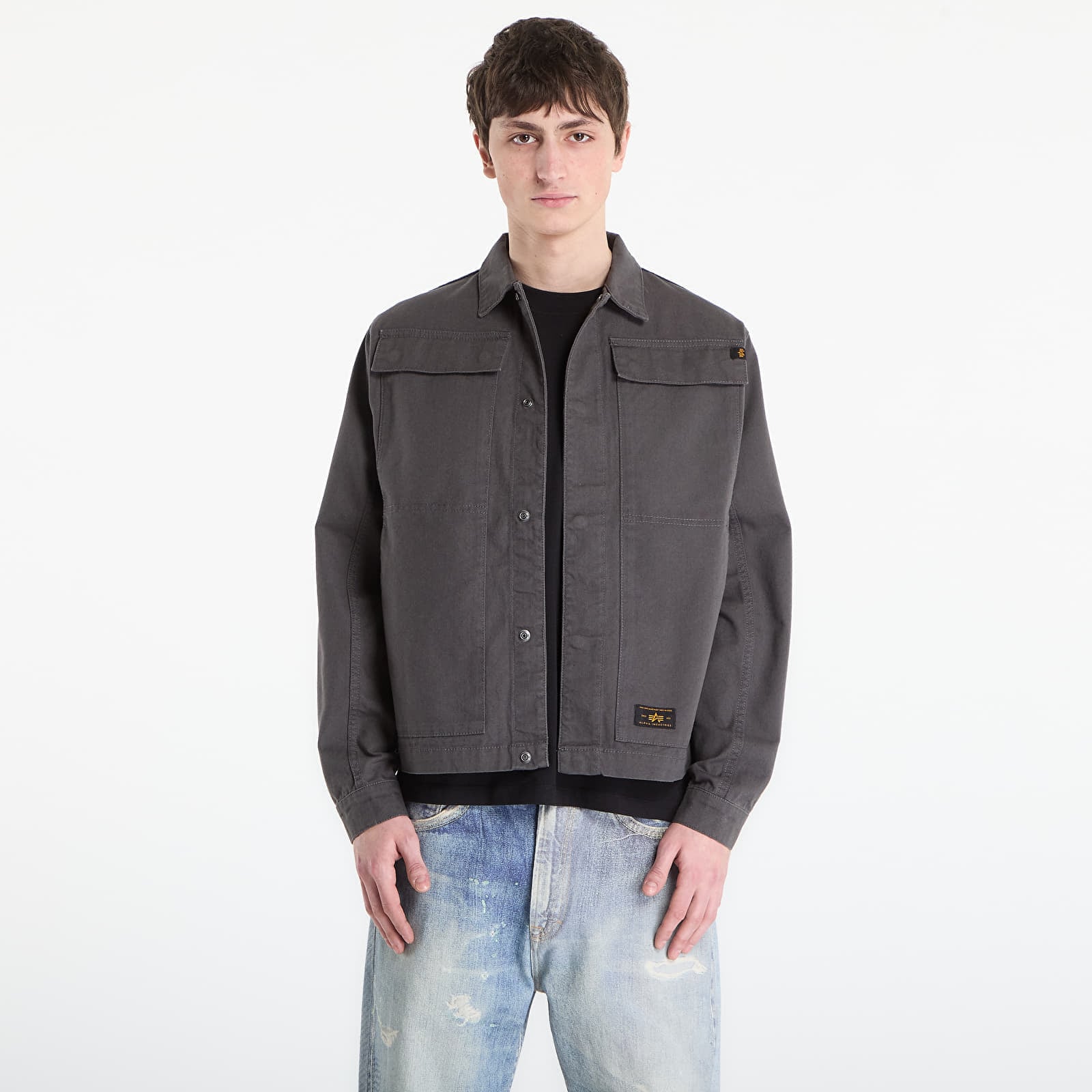 Jacket Alpha Industries Chore Coat Vintage Grey L