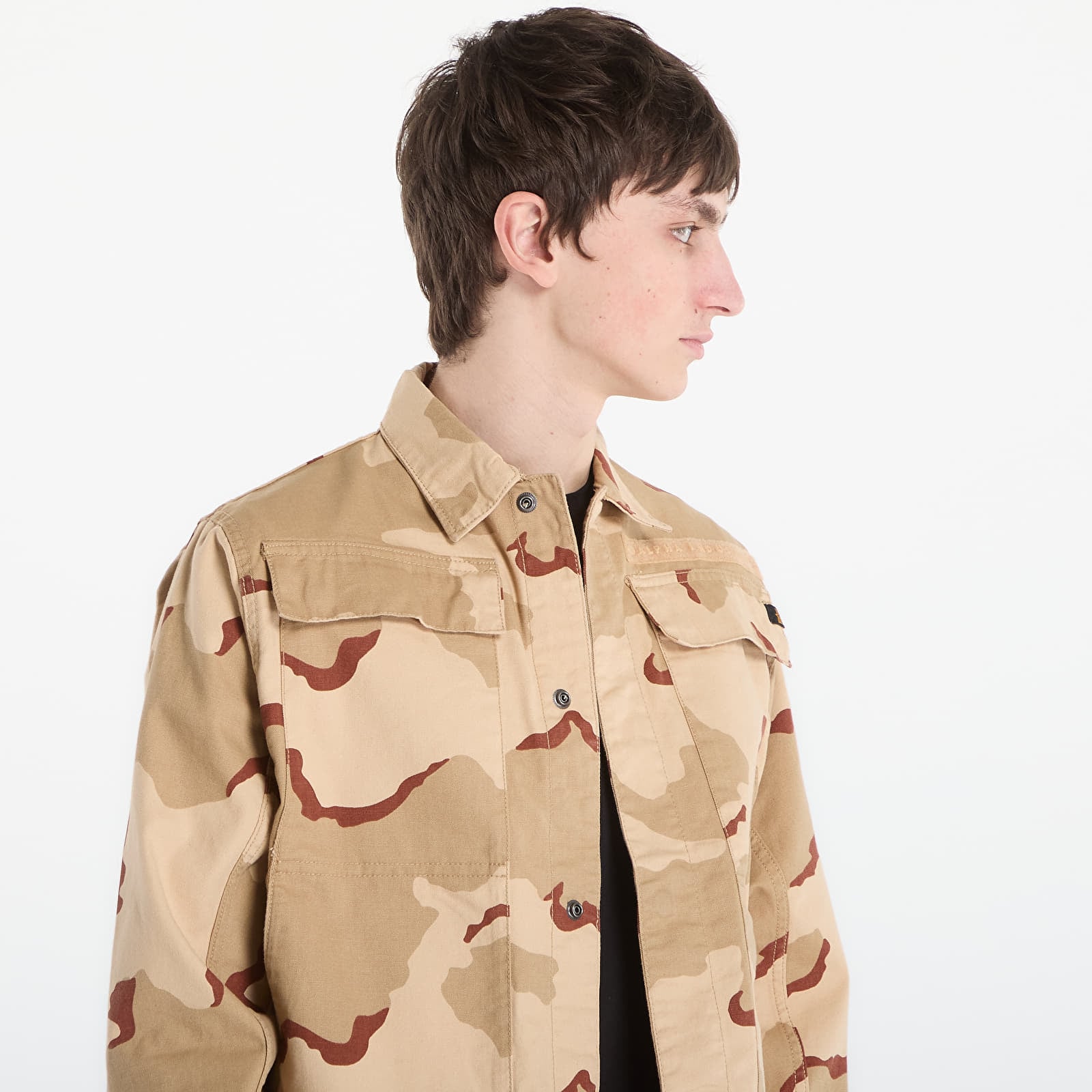 Vīriešu jakas Alpha Industries Chore Coat Camo Desert Camo 91