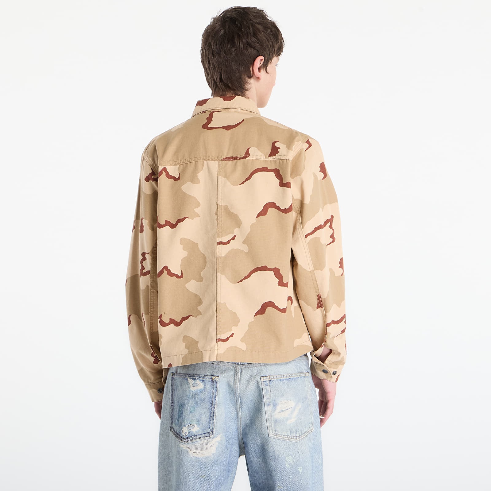 Vīriešu jakas Alpha Industries Chore Coat Camo Desert Camo 91