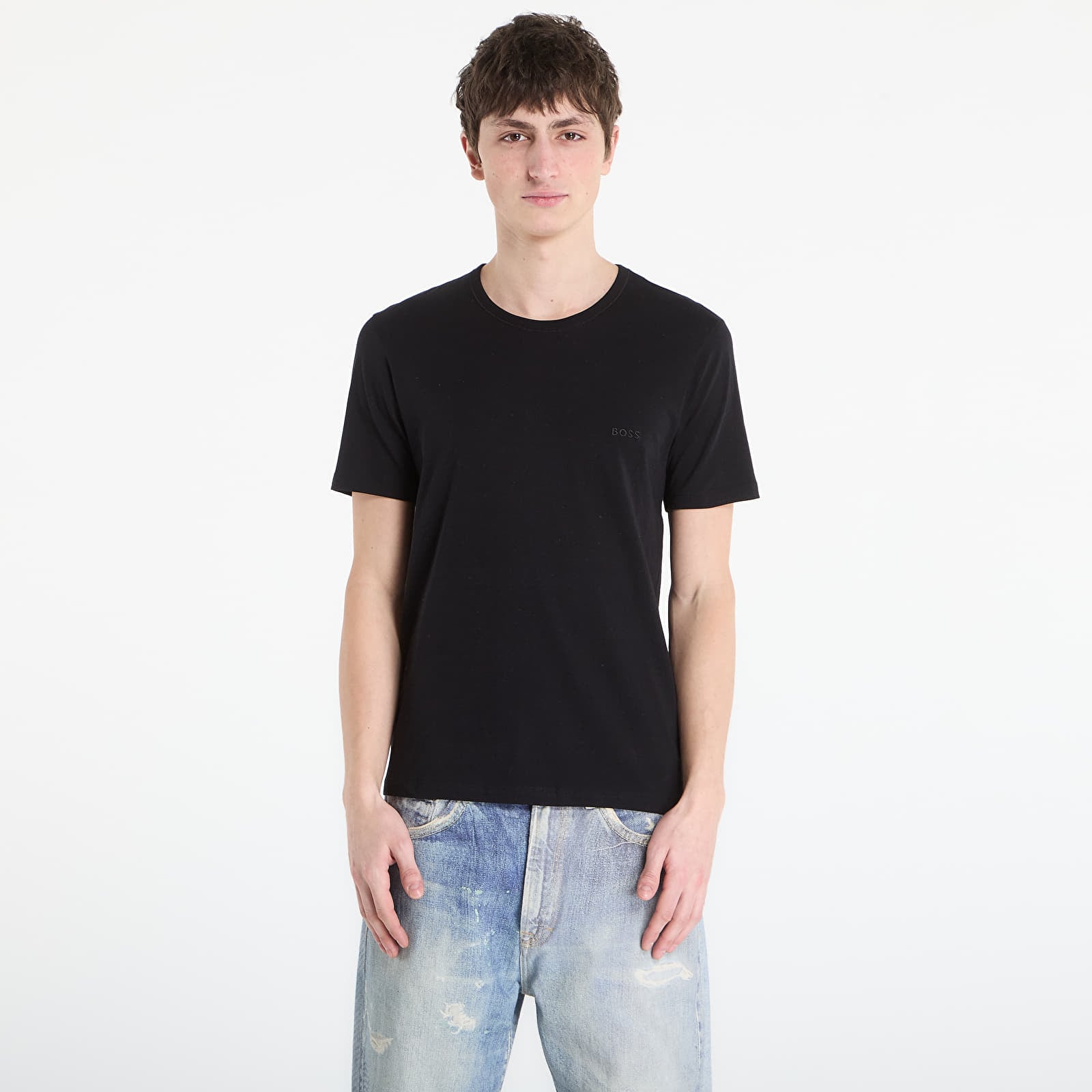 Meeste T-särgid Hugo Boss T-Shirt RN 3-Pack Classic Black/ White/ Grey