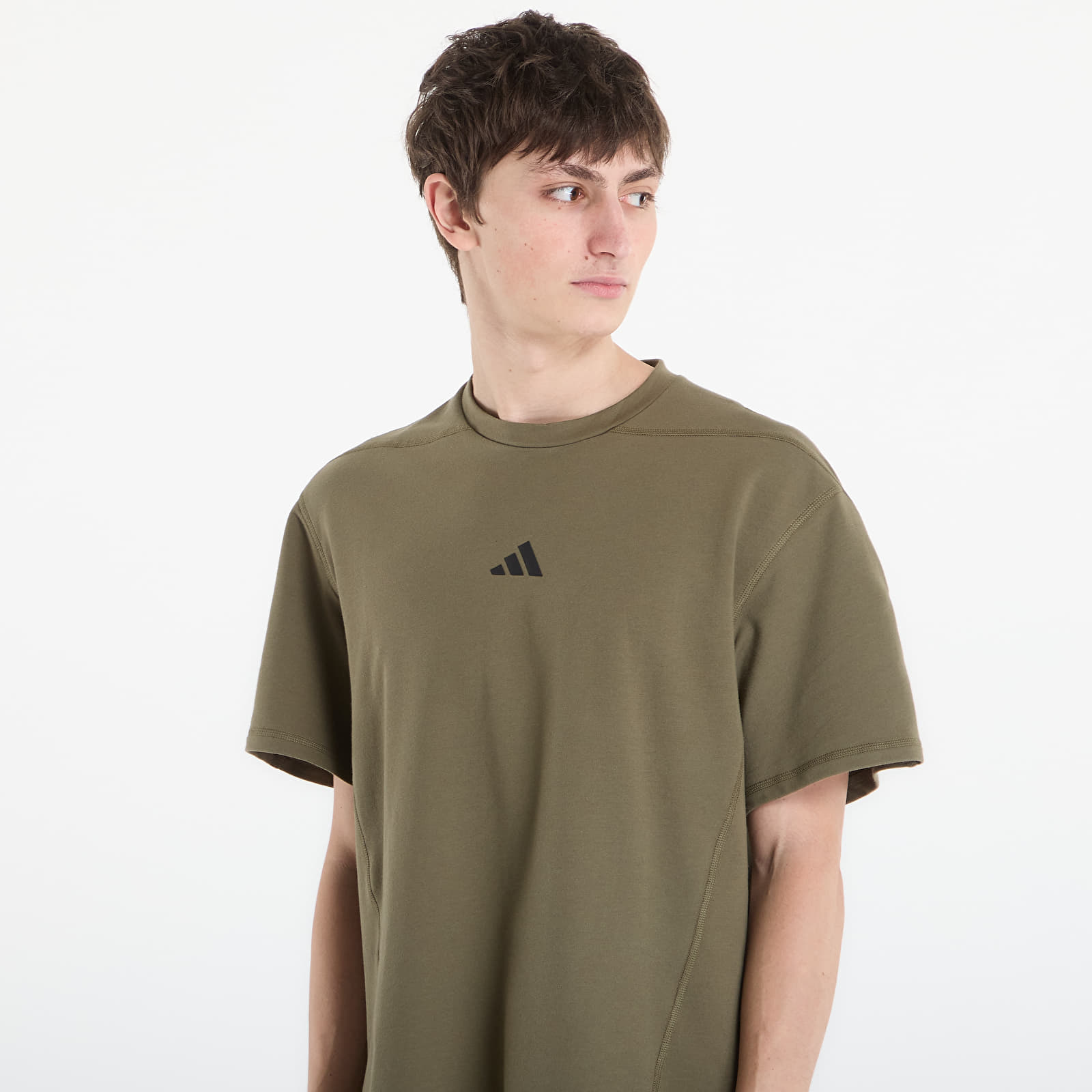 T-Shirts Männer adidas D4T X Tee Olive Strata