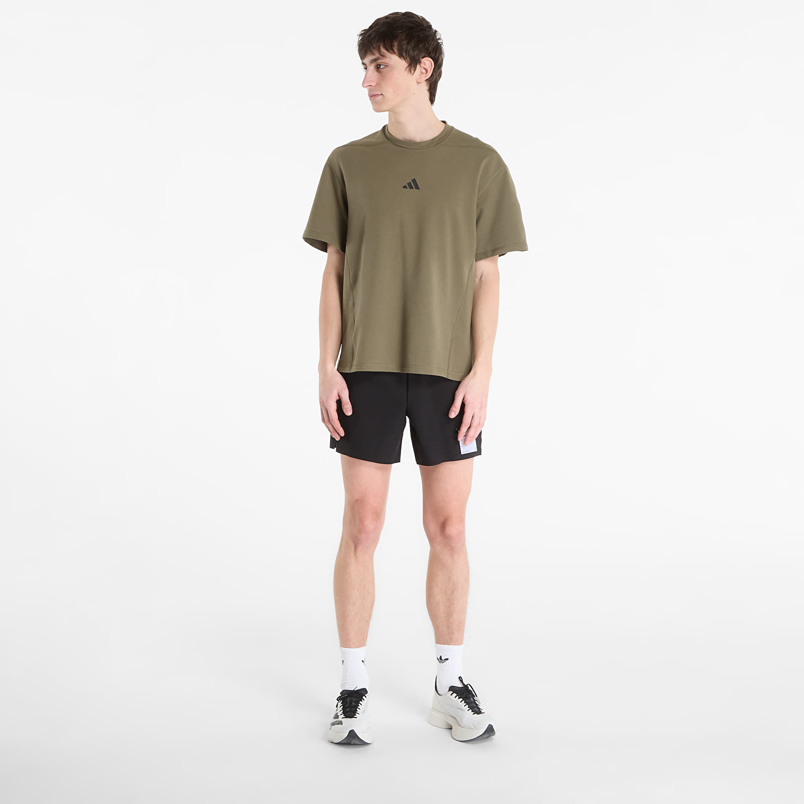 T-Shirts Männer adidas D4T X Tee Olive Strata