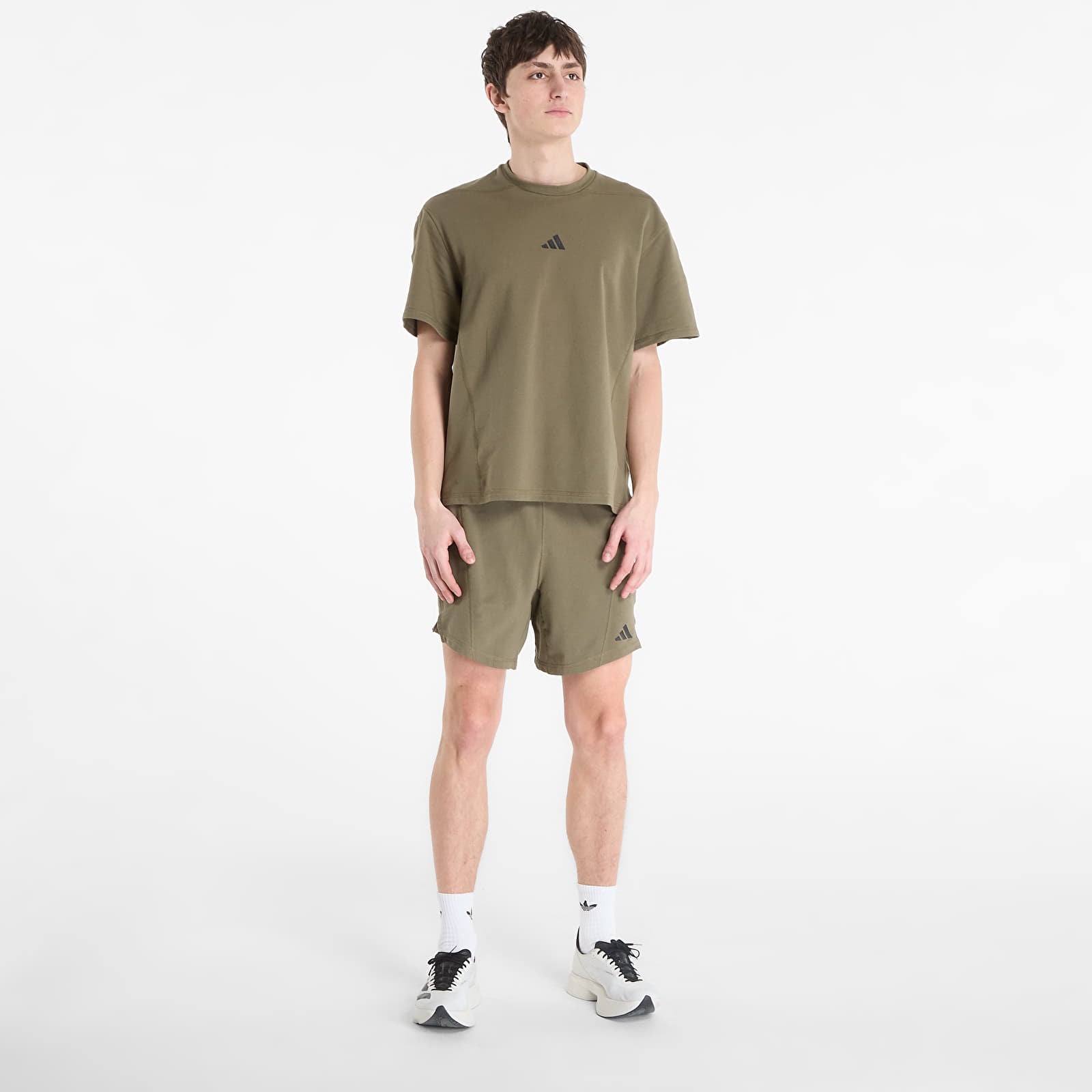 Muške kratke hlače adidas D4T X Shorts Olive Strata