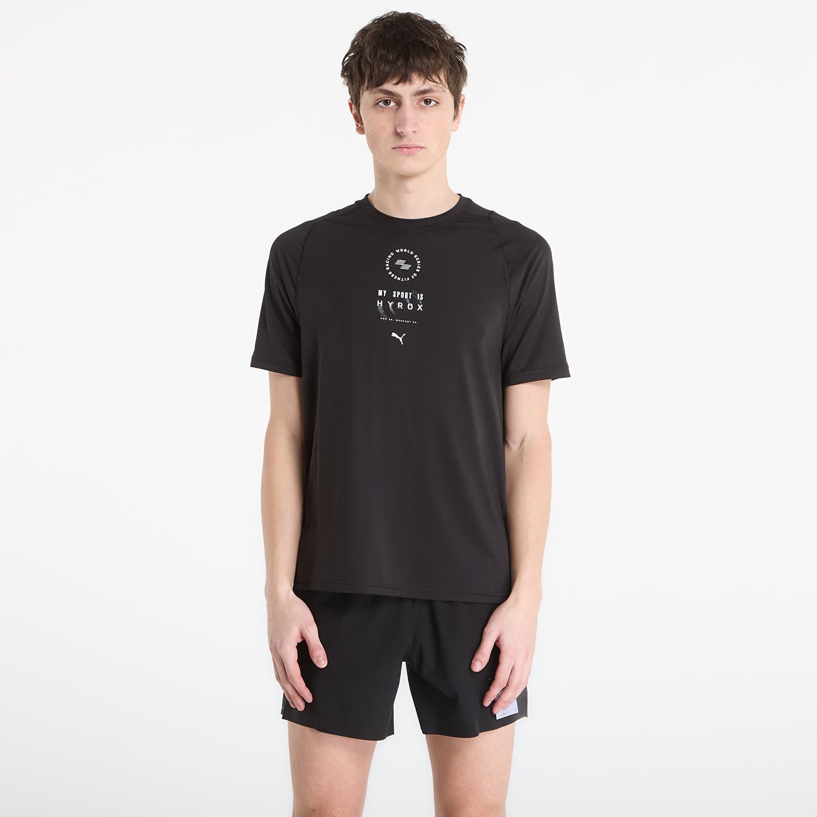 T-shirt Puma M Puma x HYROX Dryelite Tee Puma Black S