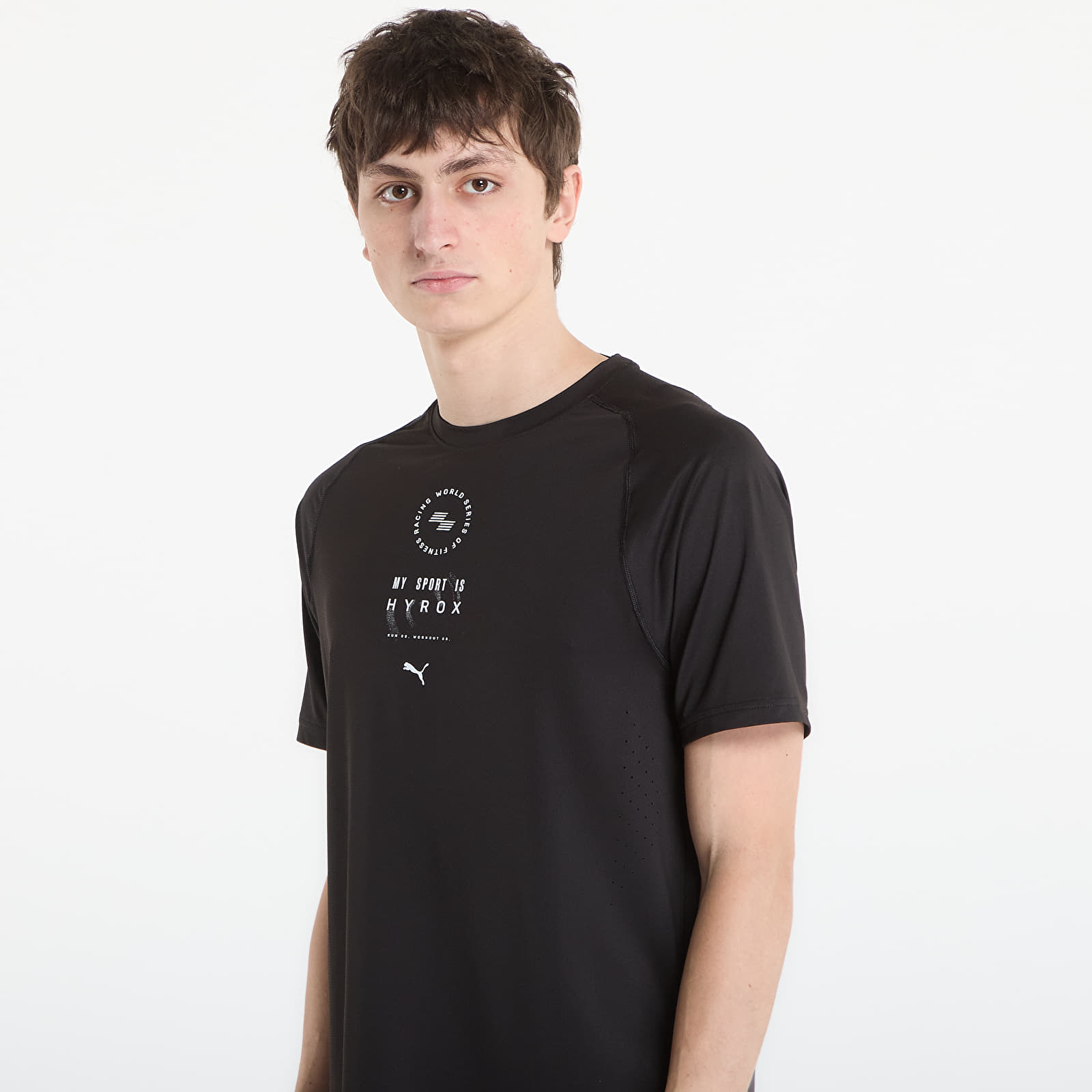 Muške majice kratkih rukava Puma M Puma x HYROX Dryelite Tee Puma Black