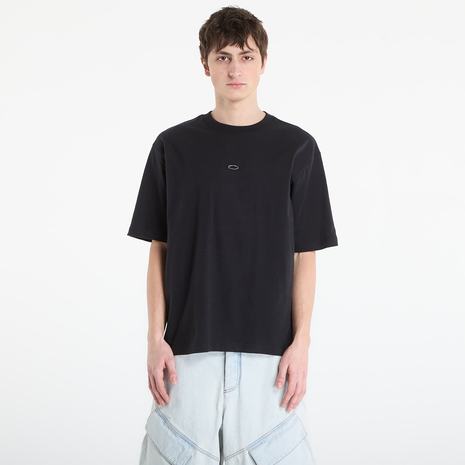 Férfi pólok Oakley Metal Rise Tee Blackout