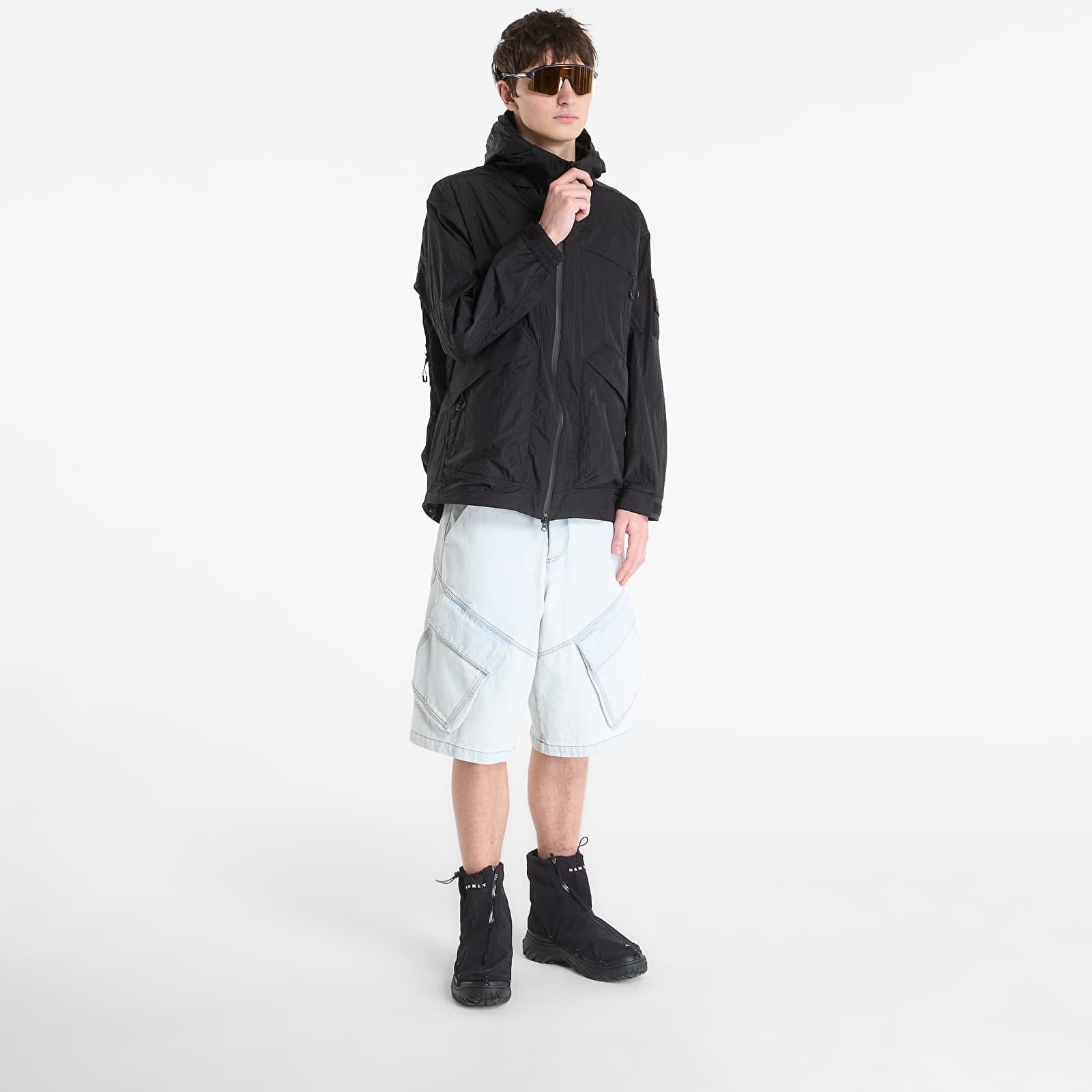 Vyriškos vėjo striukės Oakley Fgl Stealth Jacket 1.0 Stealth Black