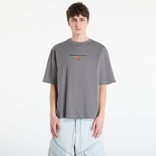 Тениска Oakley Flame F&B Ss Tee Granite Gray