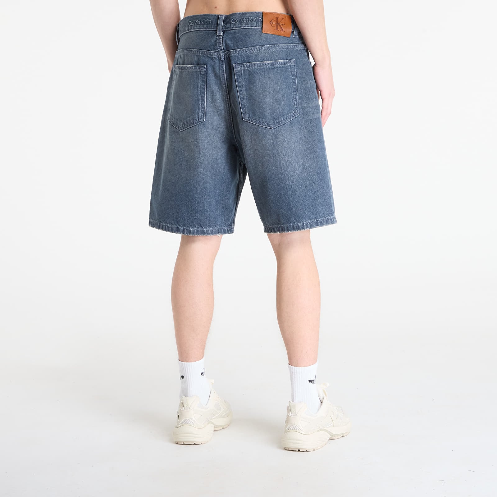 Kraťasy Calvin Klein Jeans 90S Short Blue Ash Shorts Gray