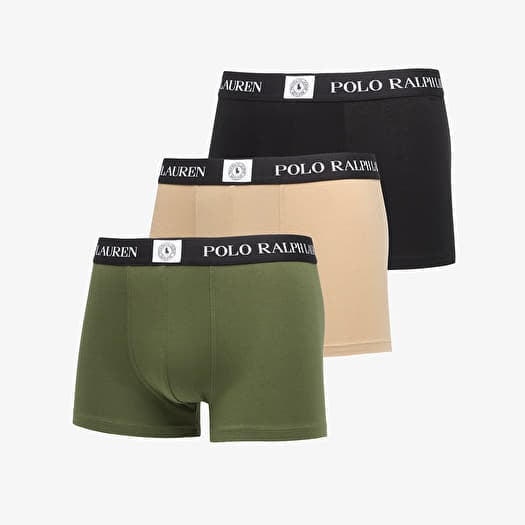 Bokserice Ralph Lauren Cotton Trunk 3-Pack Multicolor