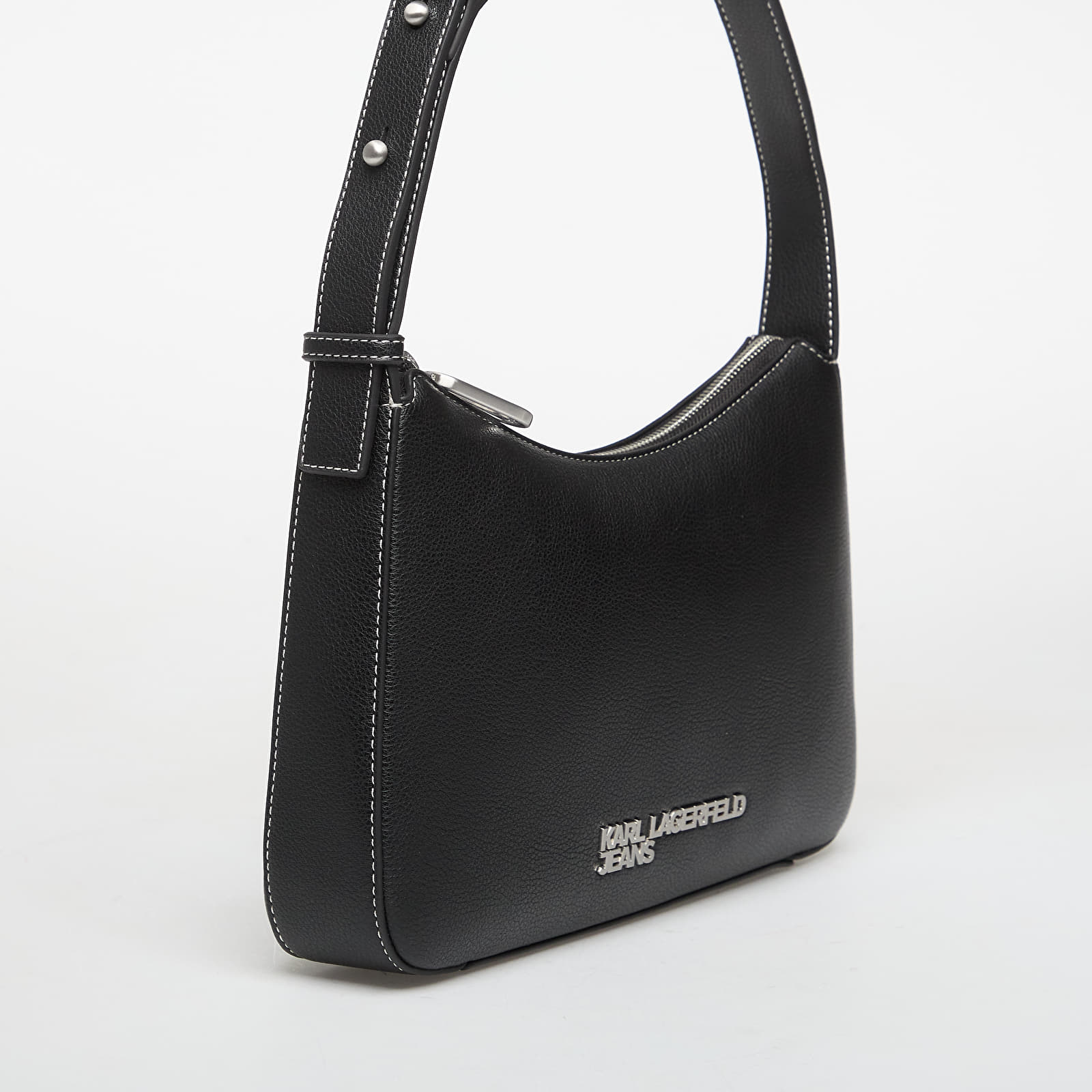 Sacs à main Karl Lagerfeld Jeans Metal Logo Shoulder Bag Black