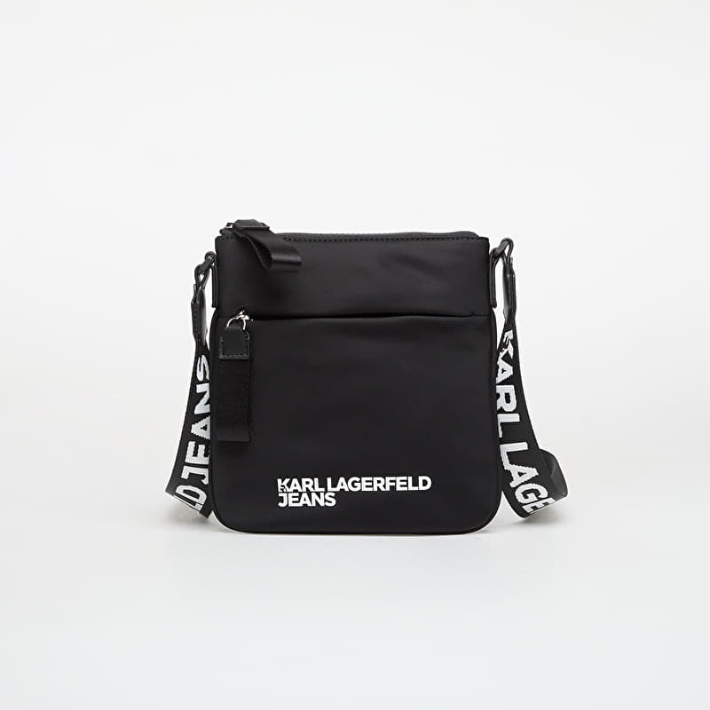 Karl Lagerfeld Jeans Nylon Small Crossbody Black