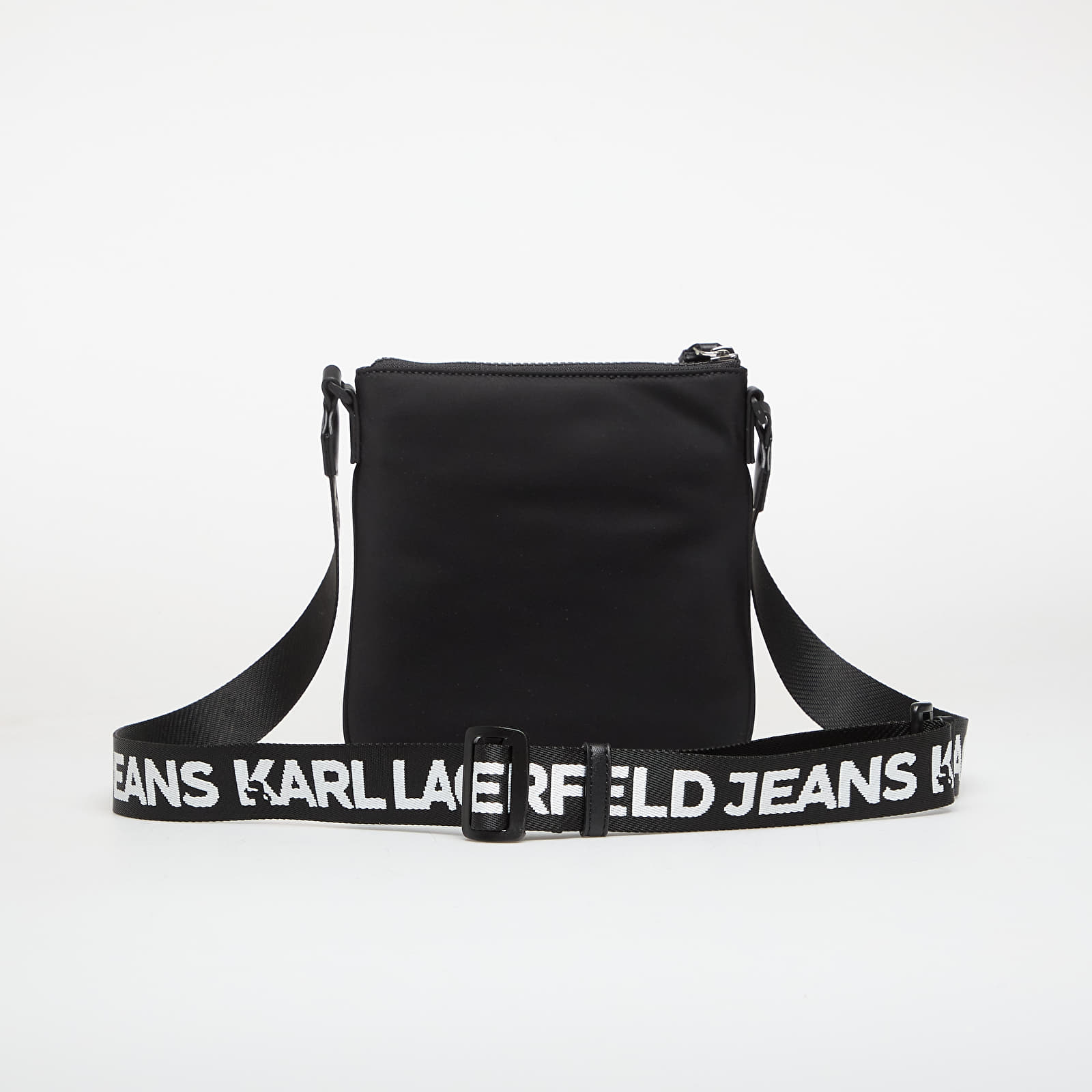 Axelremsväskor för män Karl Lagerfeld Jeans Nylon Small Crossbody Black