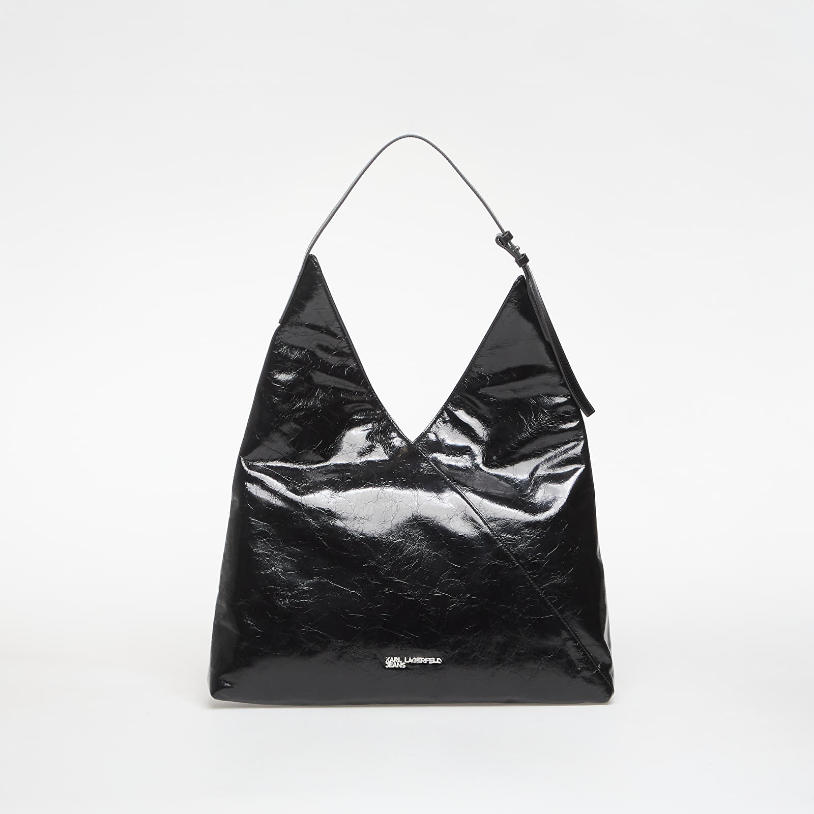 Handväskor Karl Lagerfeld Jeans Geo Lthr Tote Shiny Black