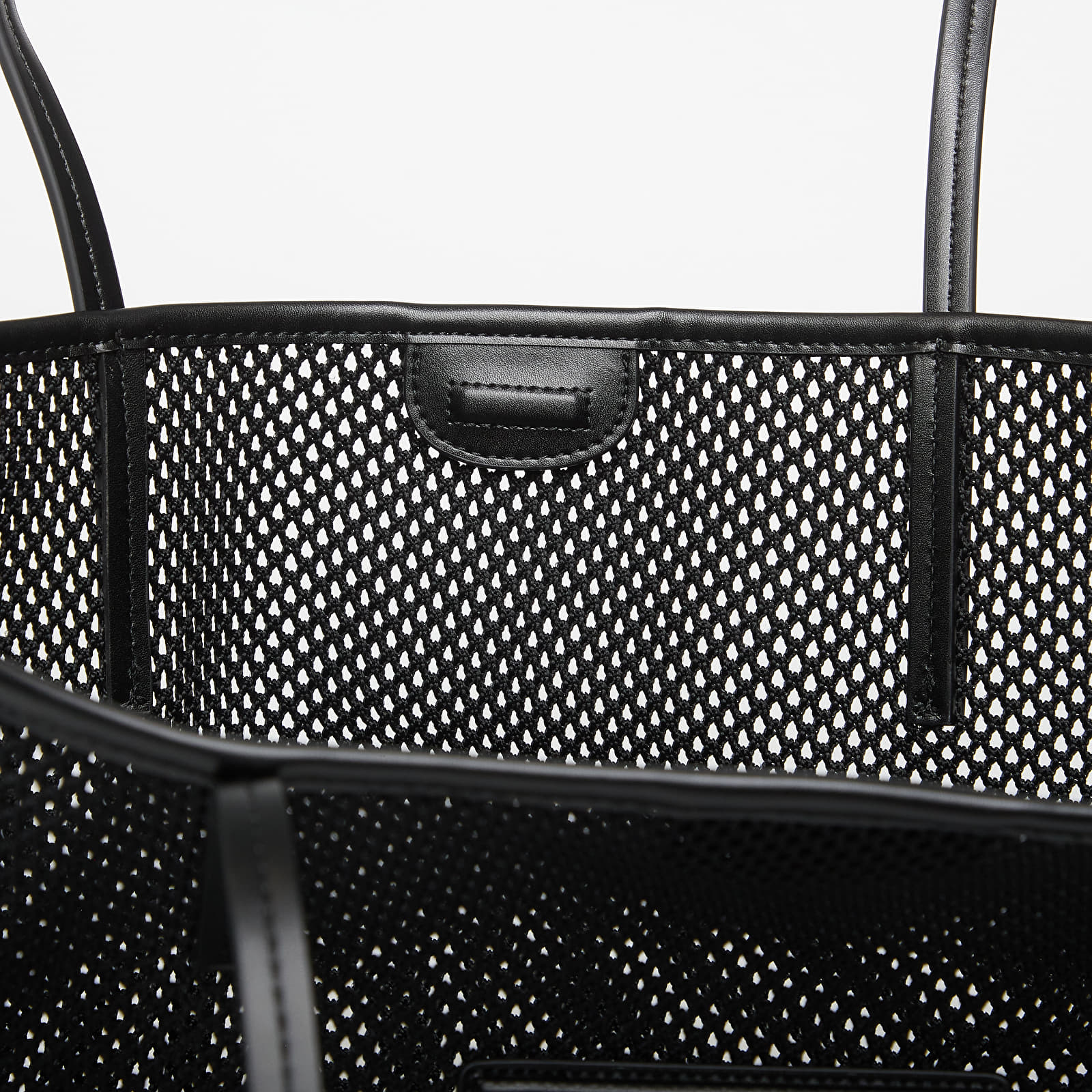 Borse Calvin Klein Emblem Mesh Tote Black