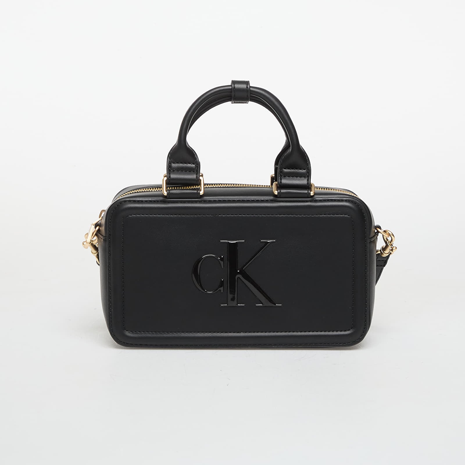 Calvin Klein Bold Ck Elongated Mini Tote Black Universal