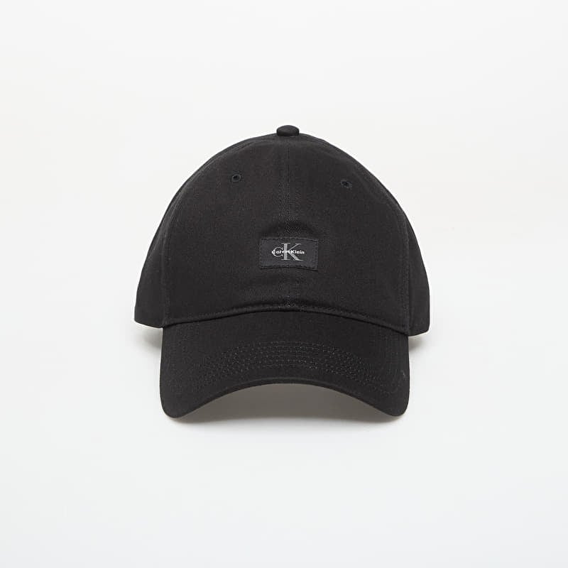 Keps Calvin Klein Monologo Woven Patch Bb Cap Black