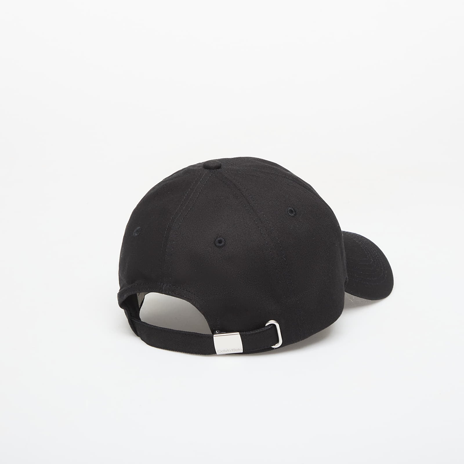 Čepice Calvin Klein Monologo Woven Patch Bb Cap Black