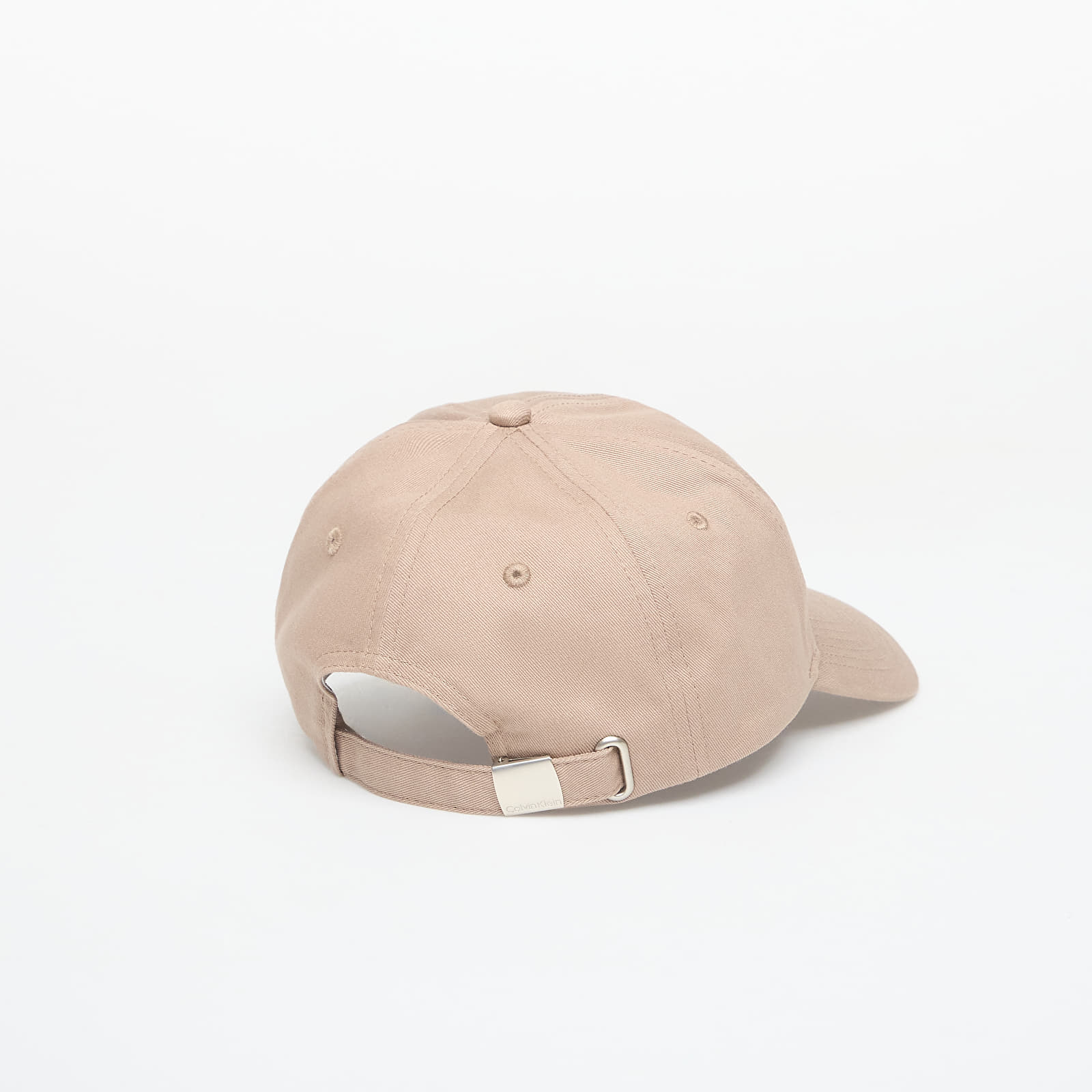 Hætter Calvin Klein Monogram Embroidery Baseball Cap Desert Taupe/ Contrast Logo