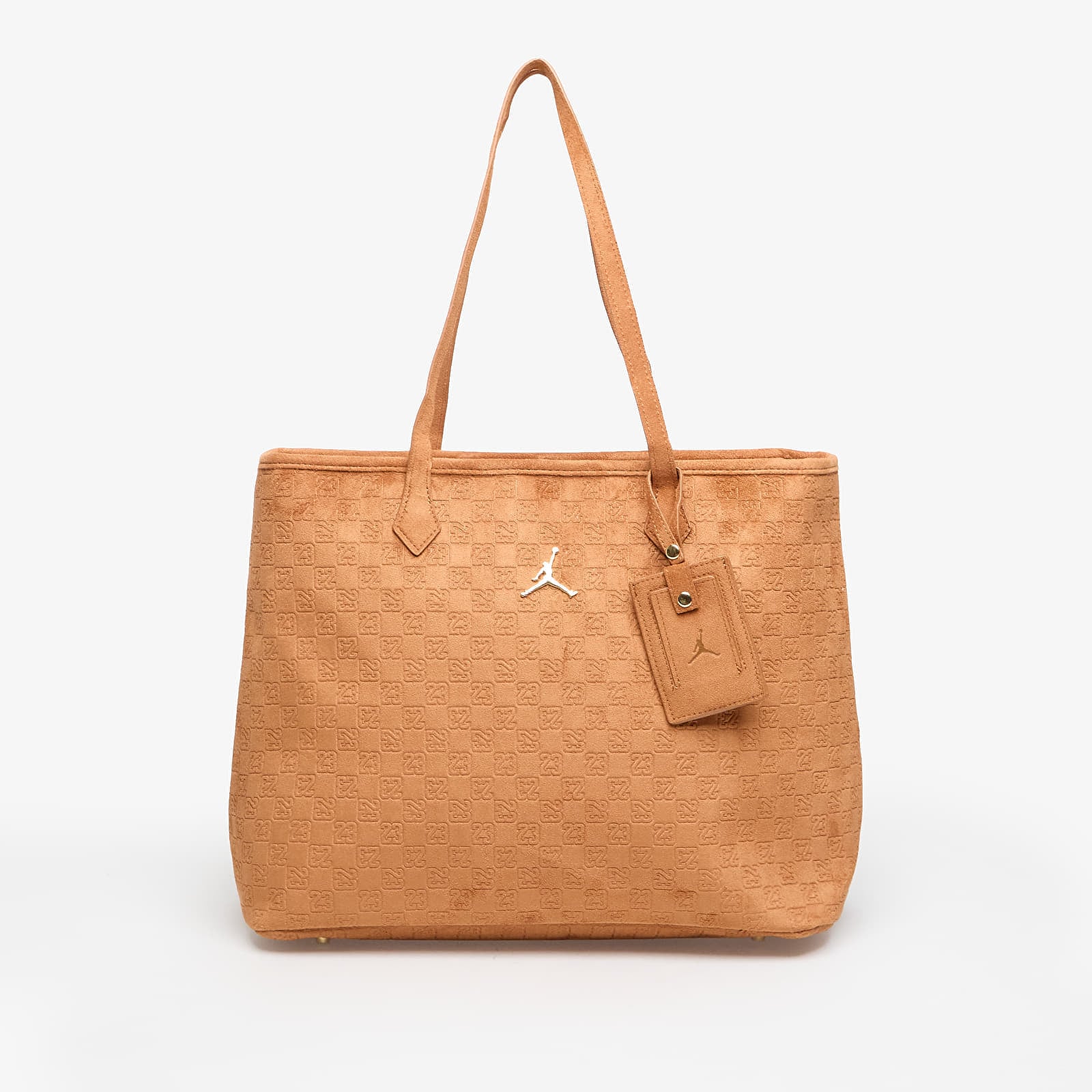 Чанта Jordan Jam Suede Monogram Tote Cognac Universal