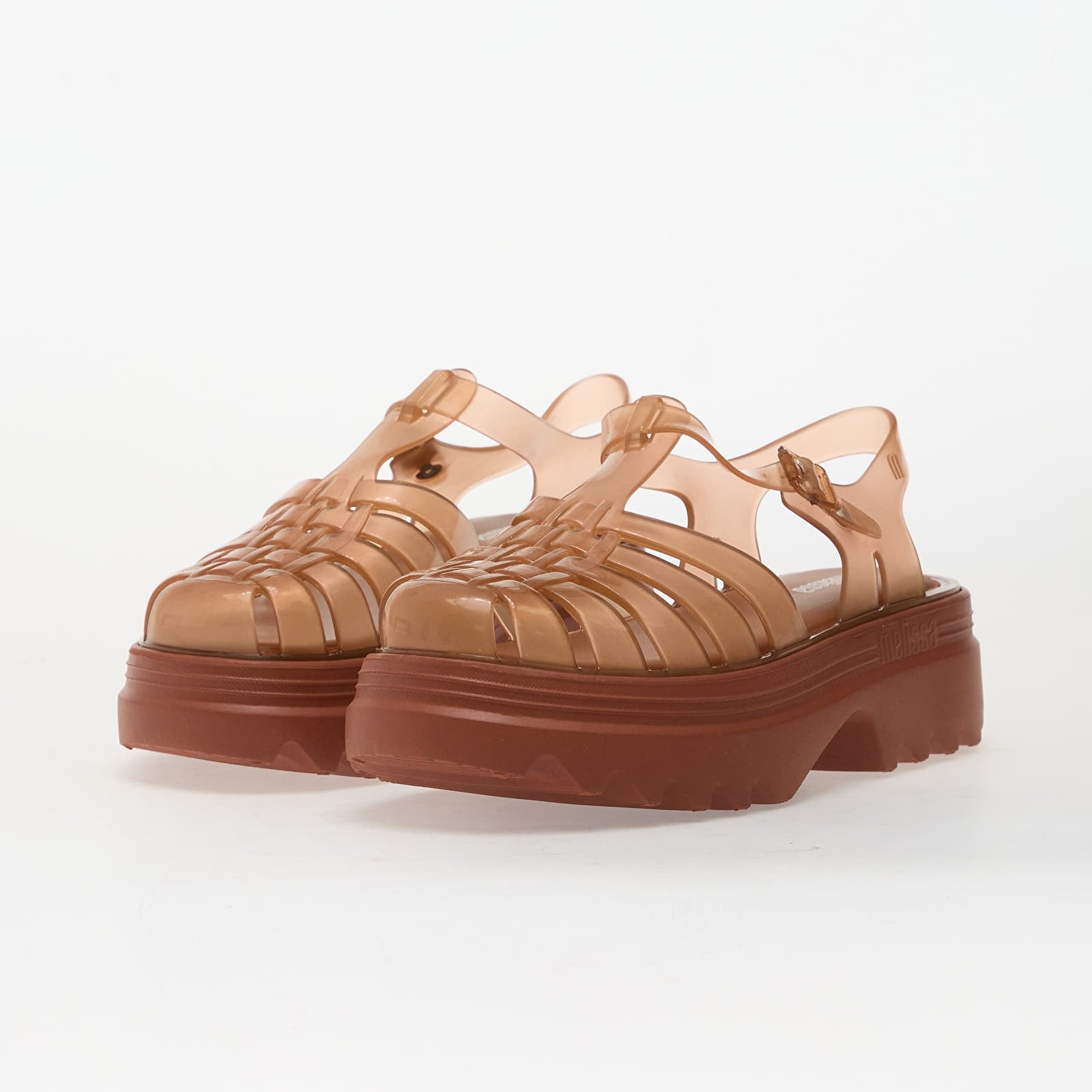 Női cipők Melissa Possession Platform Ii Ad Transparent Brown