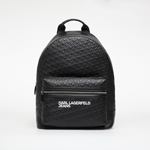 Rygsæk Karl Lagerfeld Jeans Essential Backpack Emb Black/ Monogram