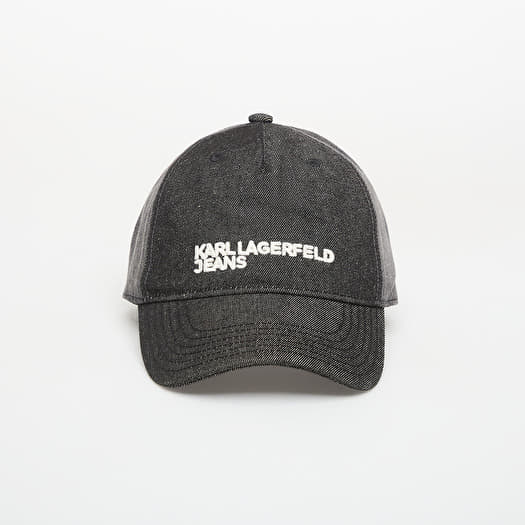 Čepica Karl Lagerfeld Jeans Two Tones Blck Denim Cap Black/ Denim/ Grey/ Denim