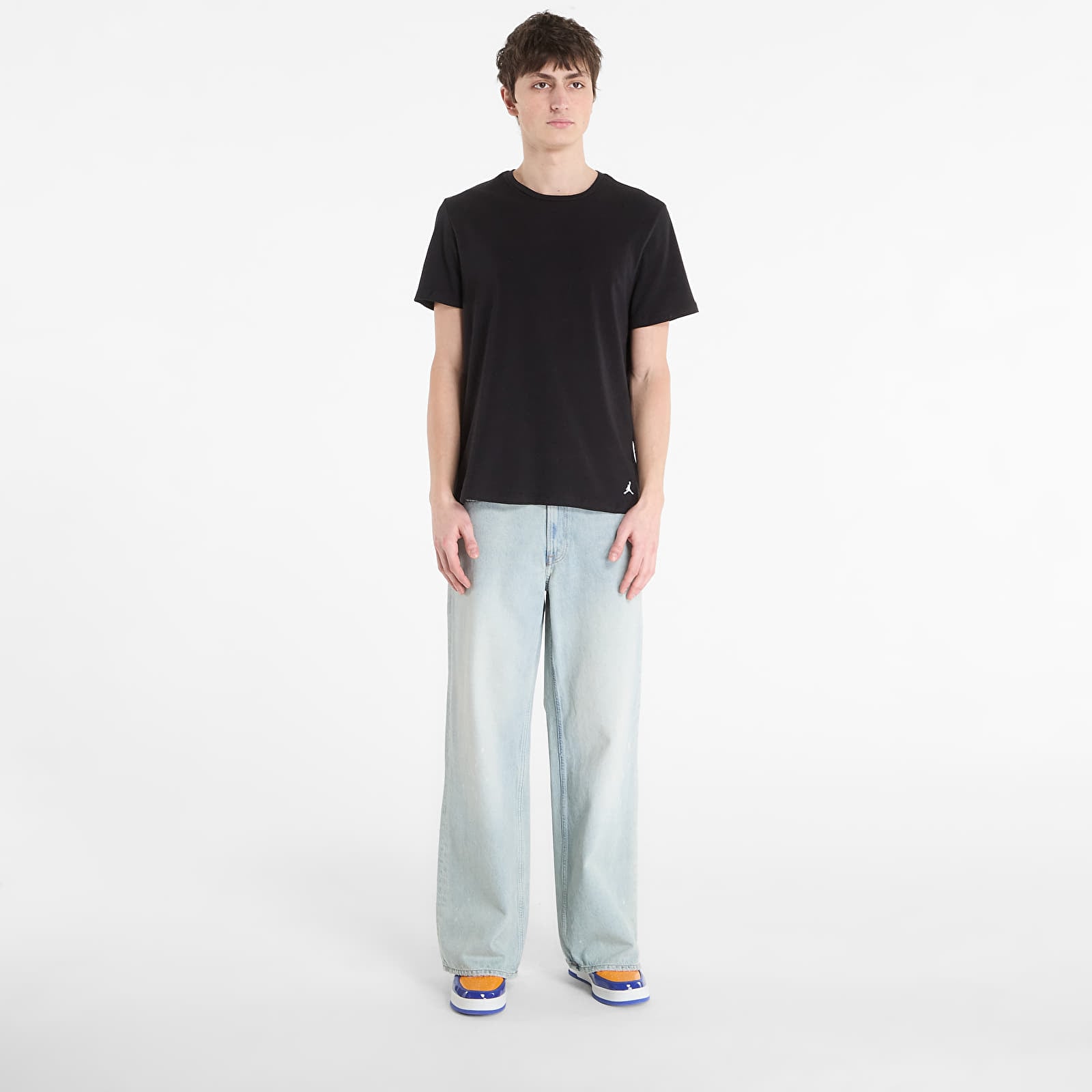 Meeste T-särgid Jordan JHM Flight Base Tee 2-Pack Black/ White