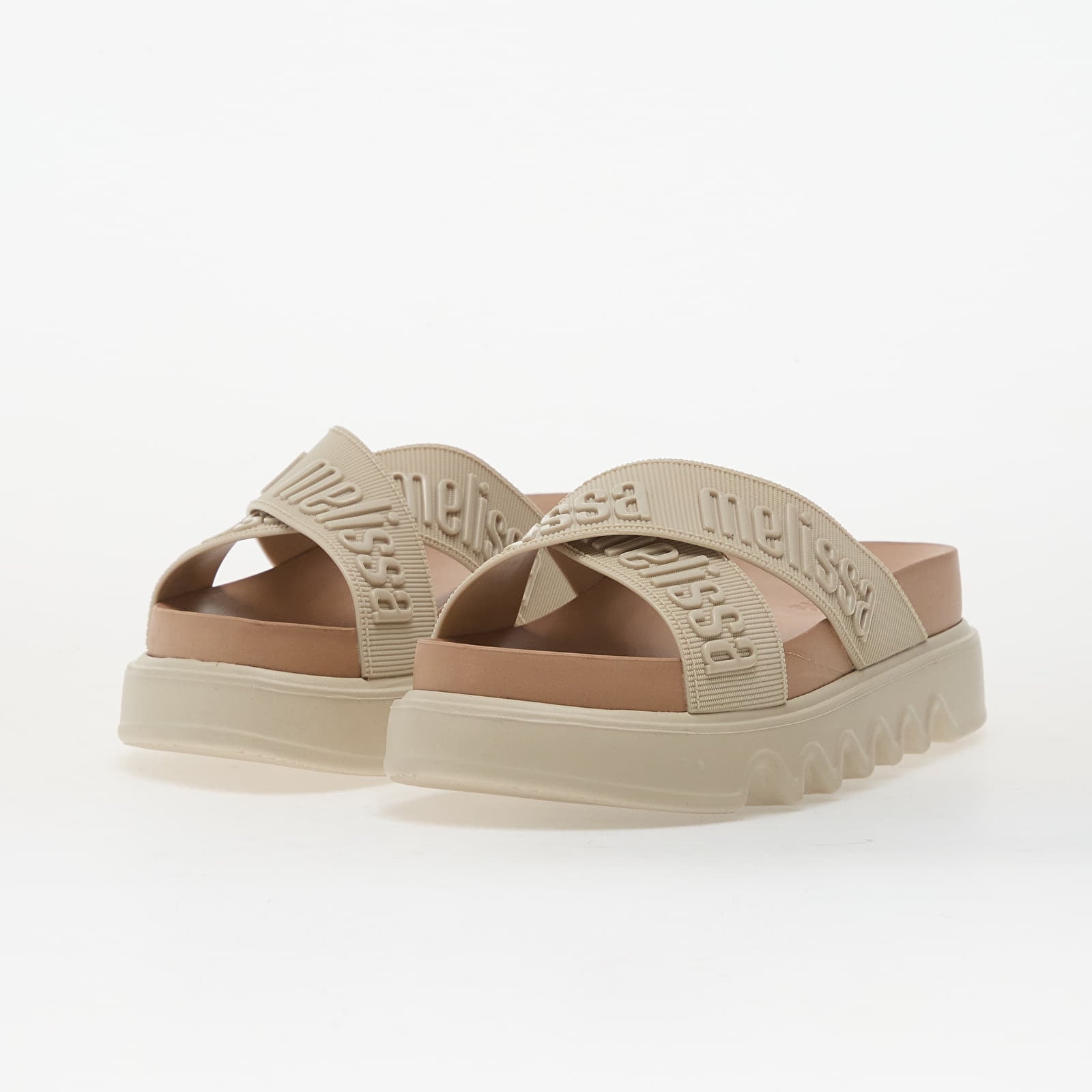 Sieviešu kedas un apavi Melissa Cross M Lover Platform Ad Beige/ Brown