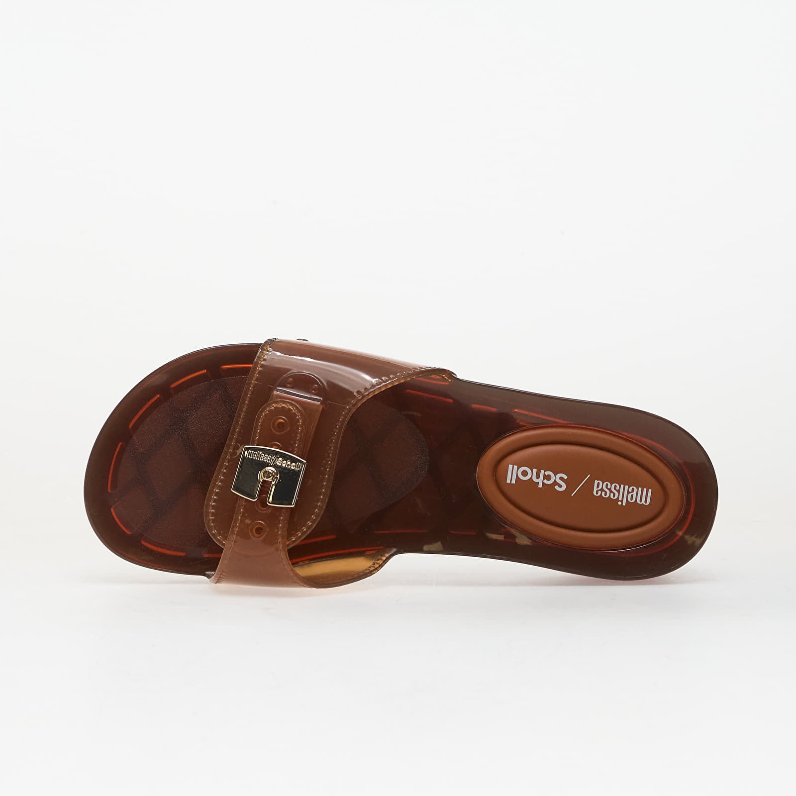 Sieviešu kedas un apavi Melissa Pescura Heel + Scholl Ad Clear Brown