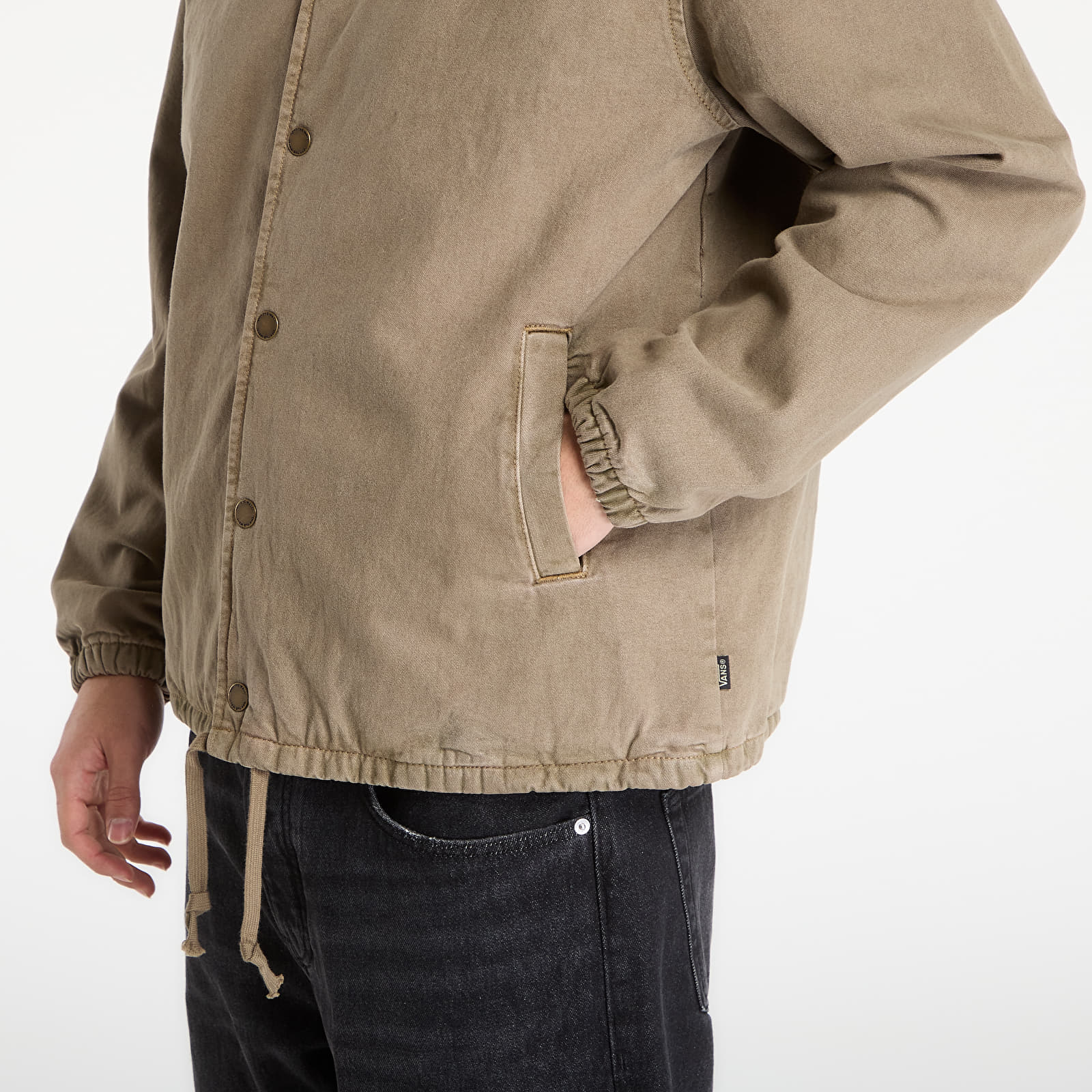 Vīriešu jakas Vans Denim Torrey Coaches Jacket Bay Leaf