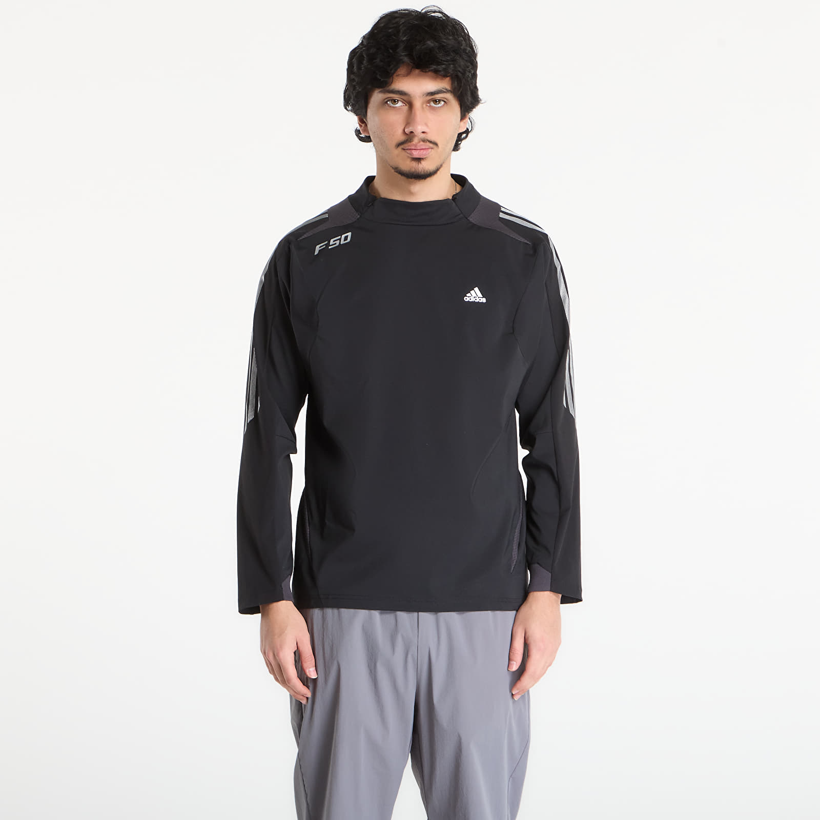 Tricouri pentru bărbați adidas F50 Slim Long Sleeve Black