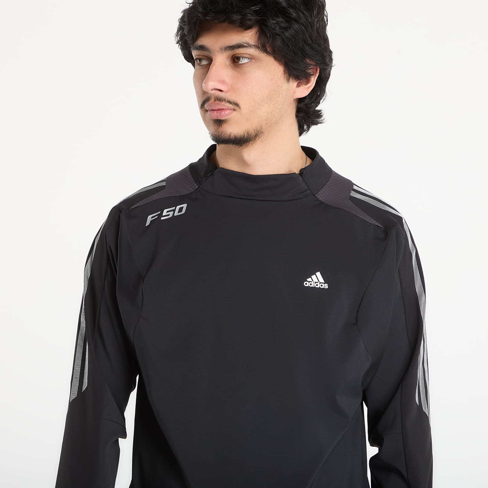 Tricouri pentru bărbați adidas F50 Slim Long Sleeve Black