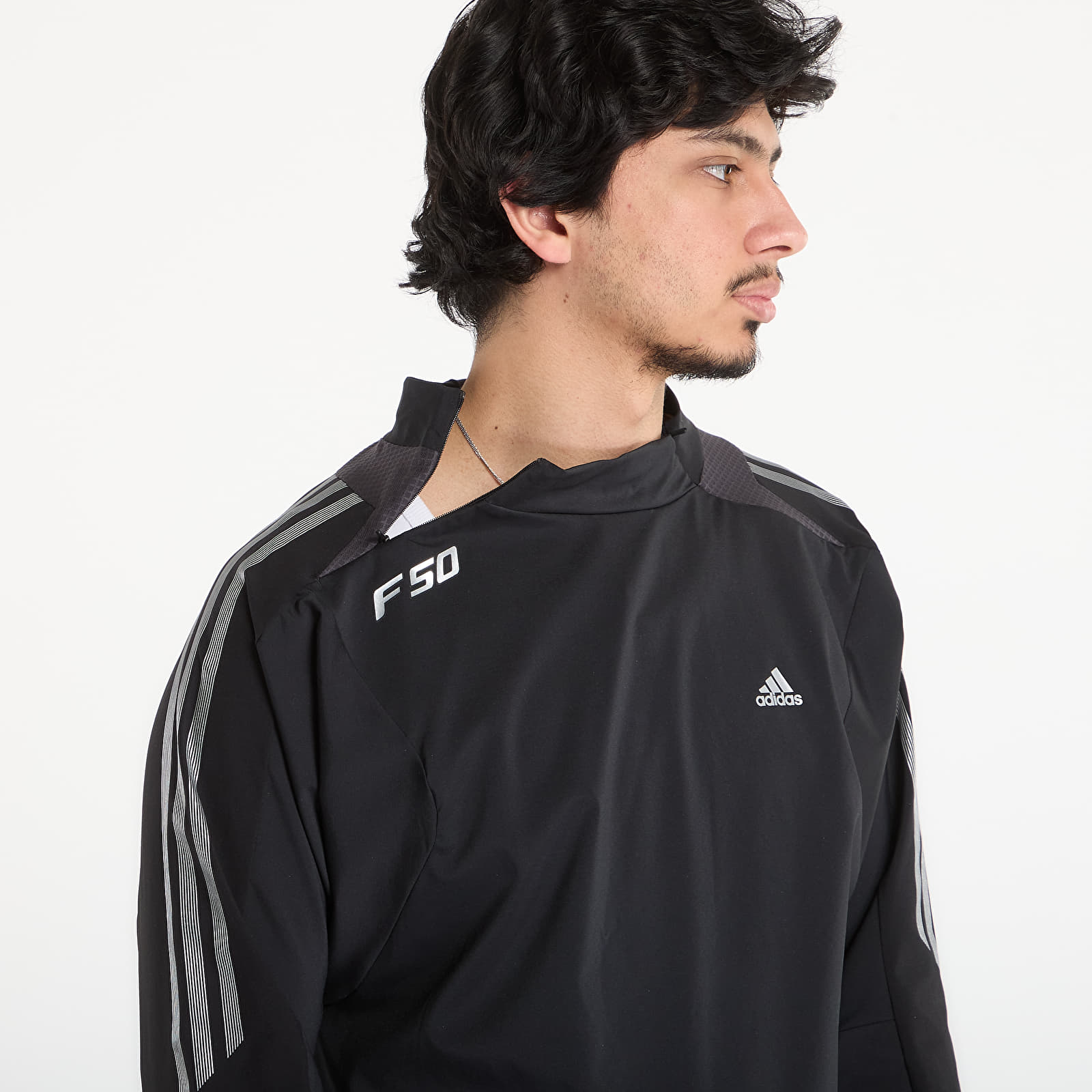 Tricouri pentru bărbați adidas F50 Slim Long Sleeve Black