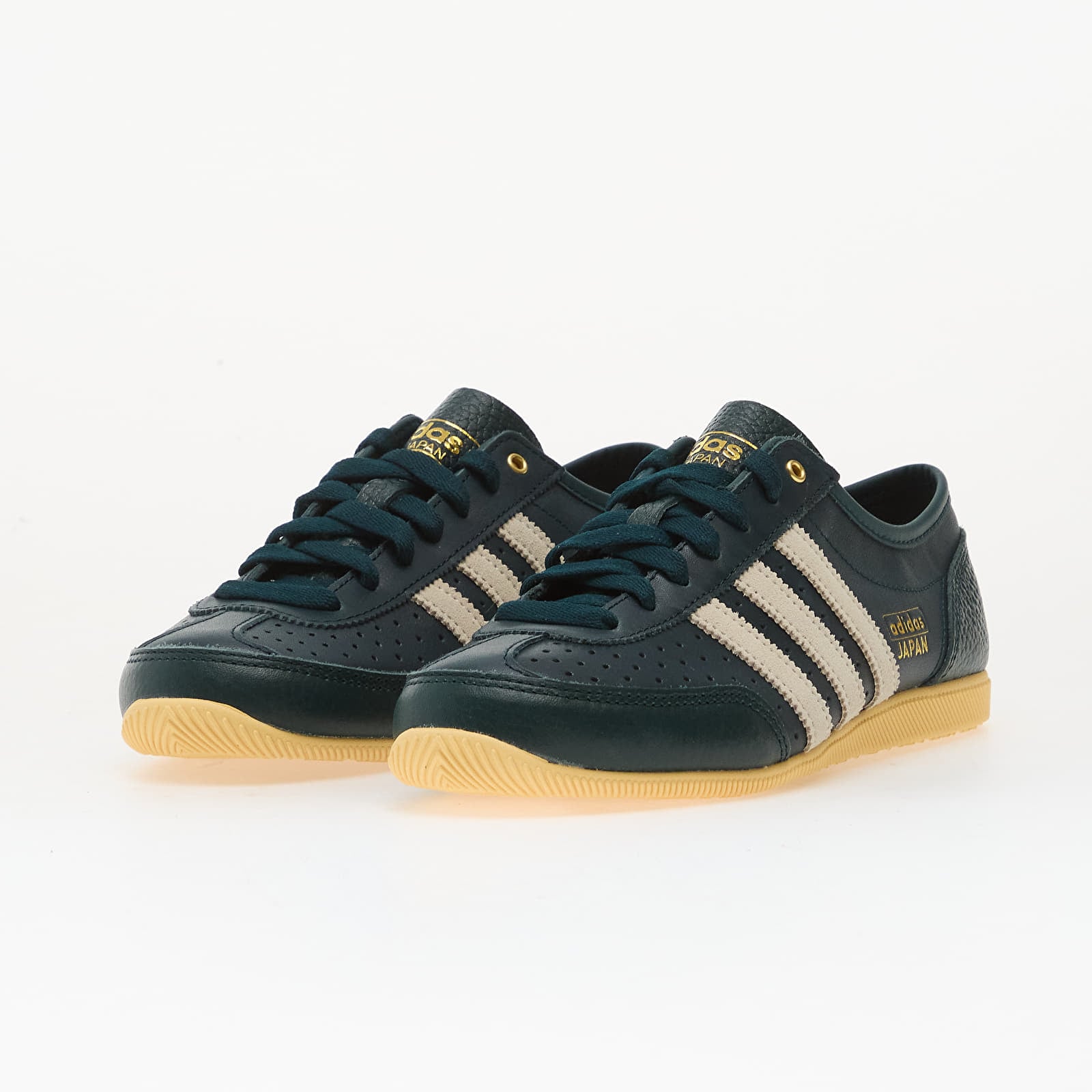 Joggesko og sko for kvinner adidas Japan Decon W Aura Ivy/ Crew White/ Orange Tint