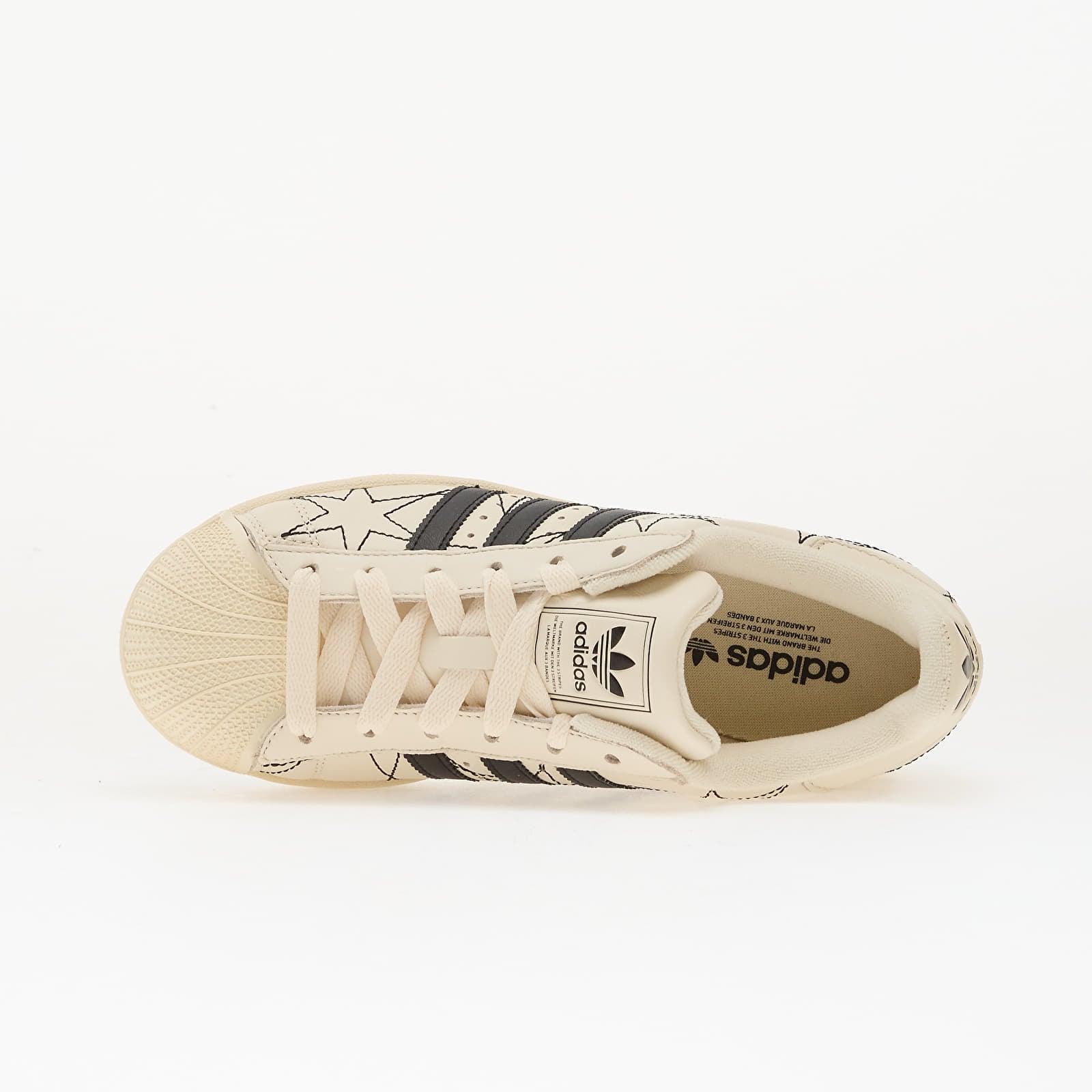 Chaussures et baskets femme adidas Superstar II W Crew White/ Core Black/ Crew White
