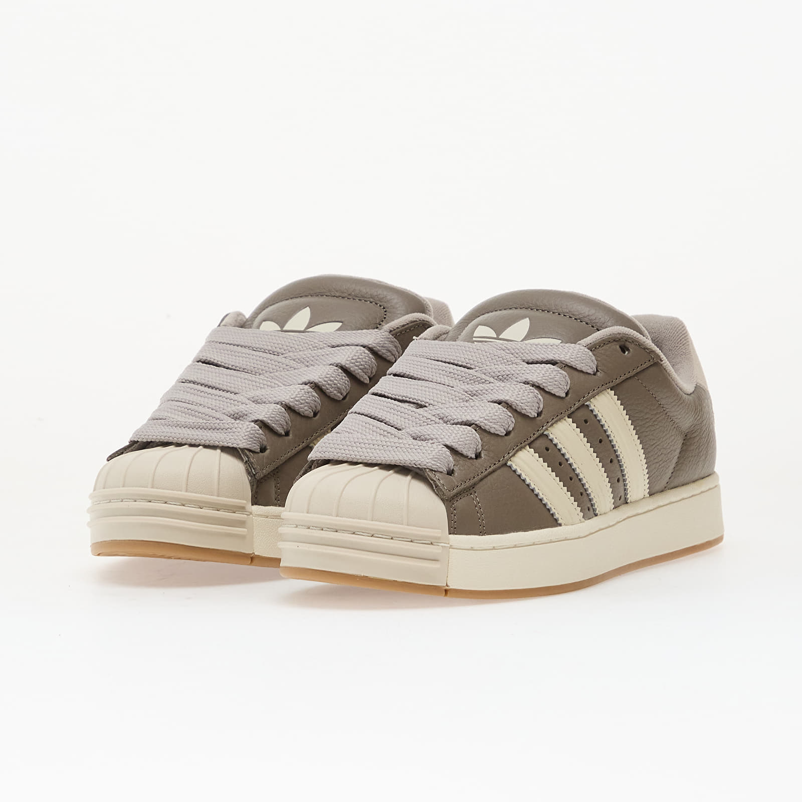 Muške tenisice adidas Superstar St Simple Brown/ Off White/ Gum4