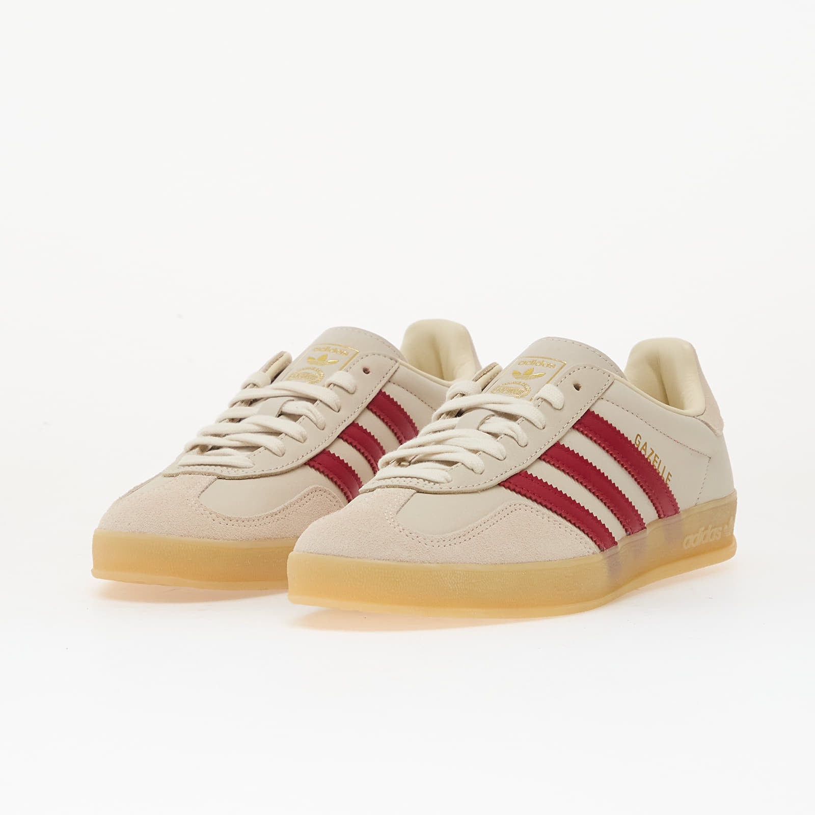 Men's sneakers and shoes adidas Gazelle Indoor Crew White/ Tmvire/ Gum